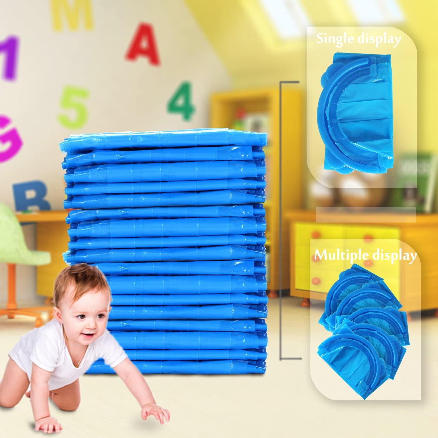 Diaper Pail Refill Bags, Holds 1020 Diapers 34 Bags Fully Compatible