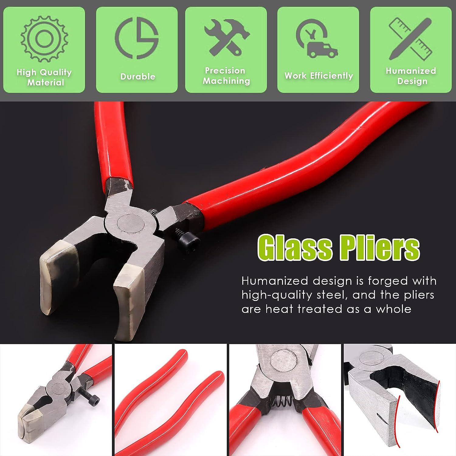 Glass Pliers Tools Of Art Glass Mosaic Pieces Glass Tool - Temu
