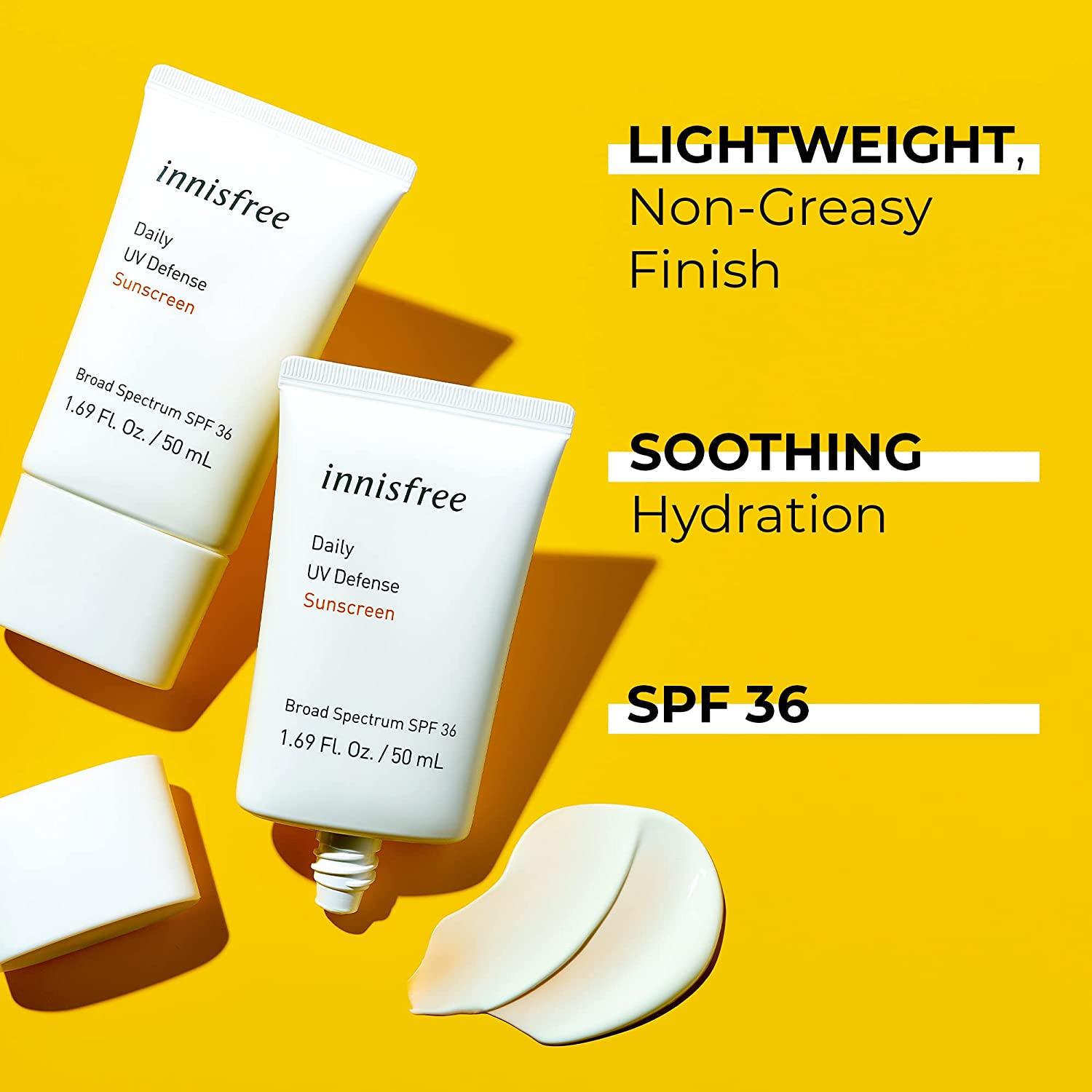 innisfree Daily UV SPF Sunscreen Broad Spectrum Daily UV Defense