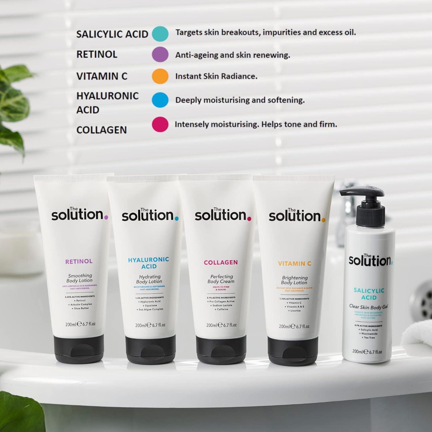The Solution Salicylic Acid Clear Skin Body Gel Targets Skin Breakouts
