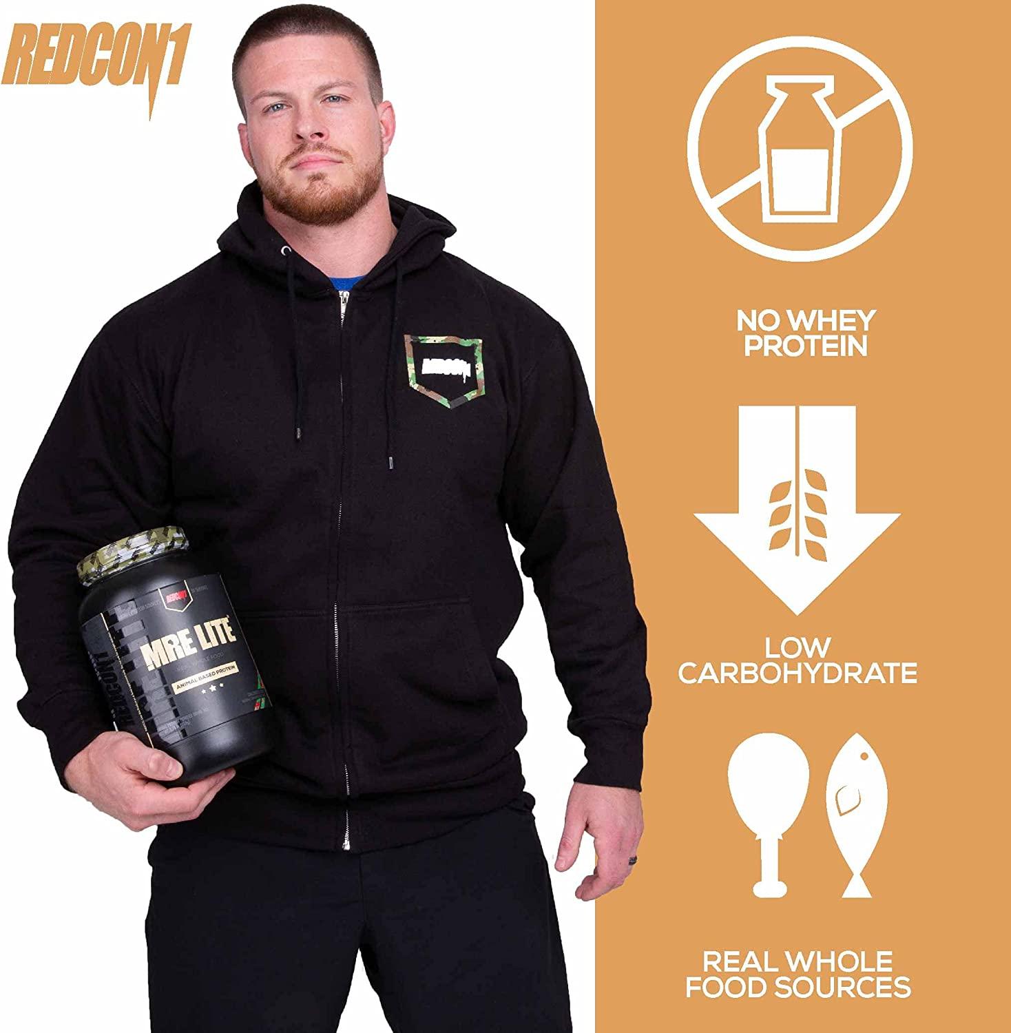 Redcon1 MRE Lite Protein Powder Whole Food Based Protein, Contains No