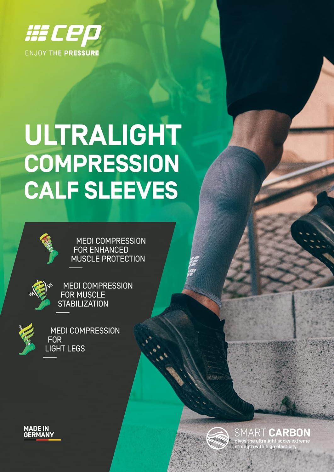 CEP ULTRALIGHT COMPRESSION CALF SLEEVES for men Calf sleeves with