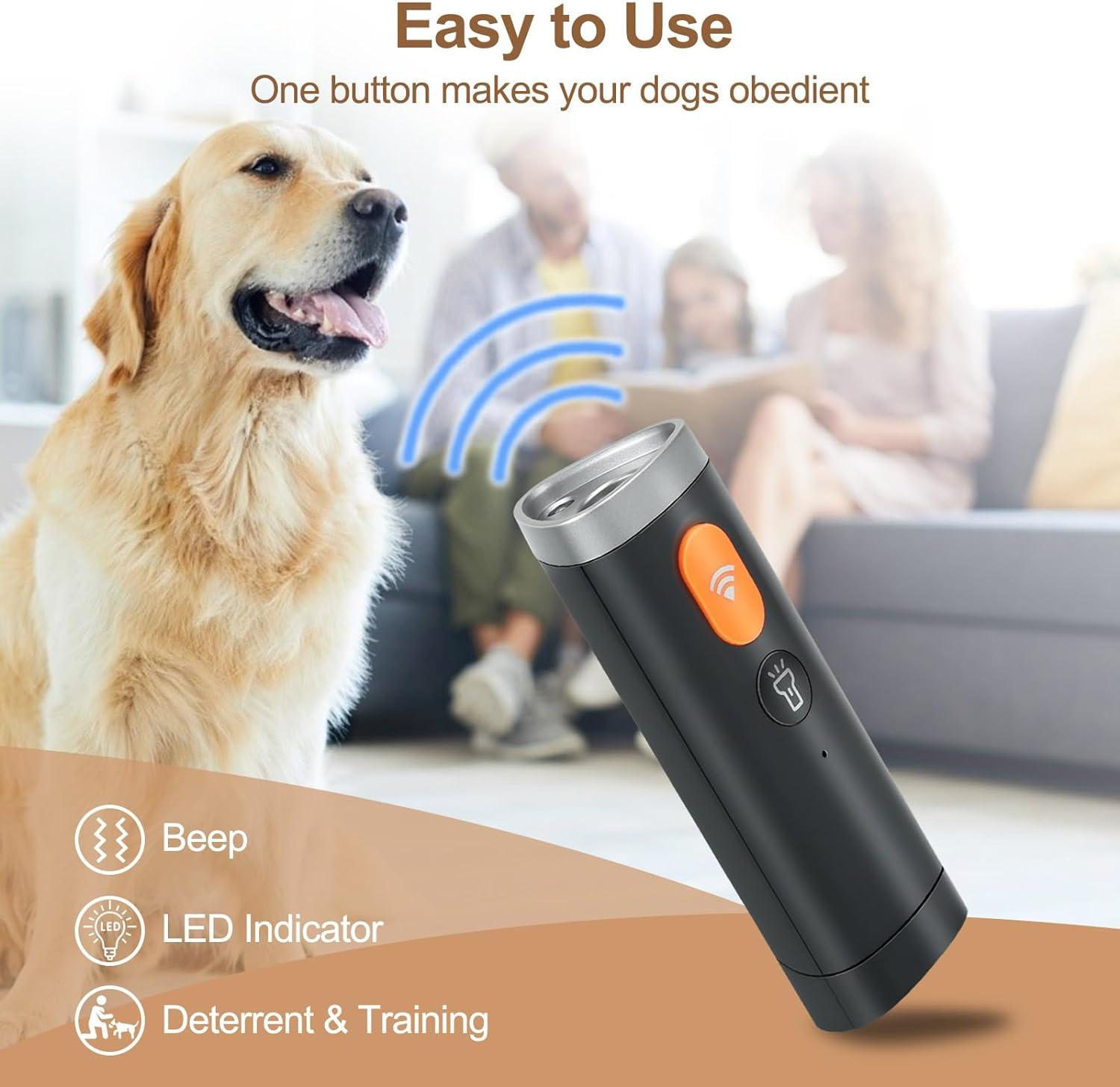 Dog Trainer Anti Barking Device Ultrasonic Dog Bark Off Device