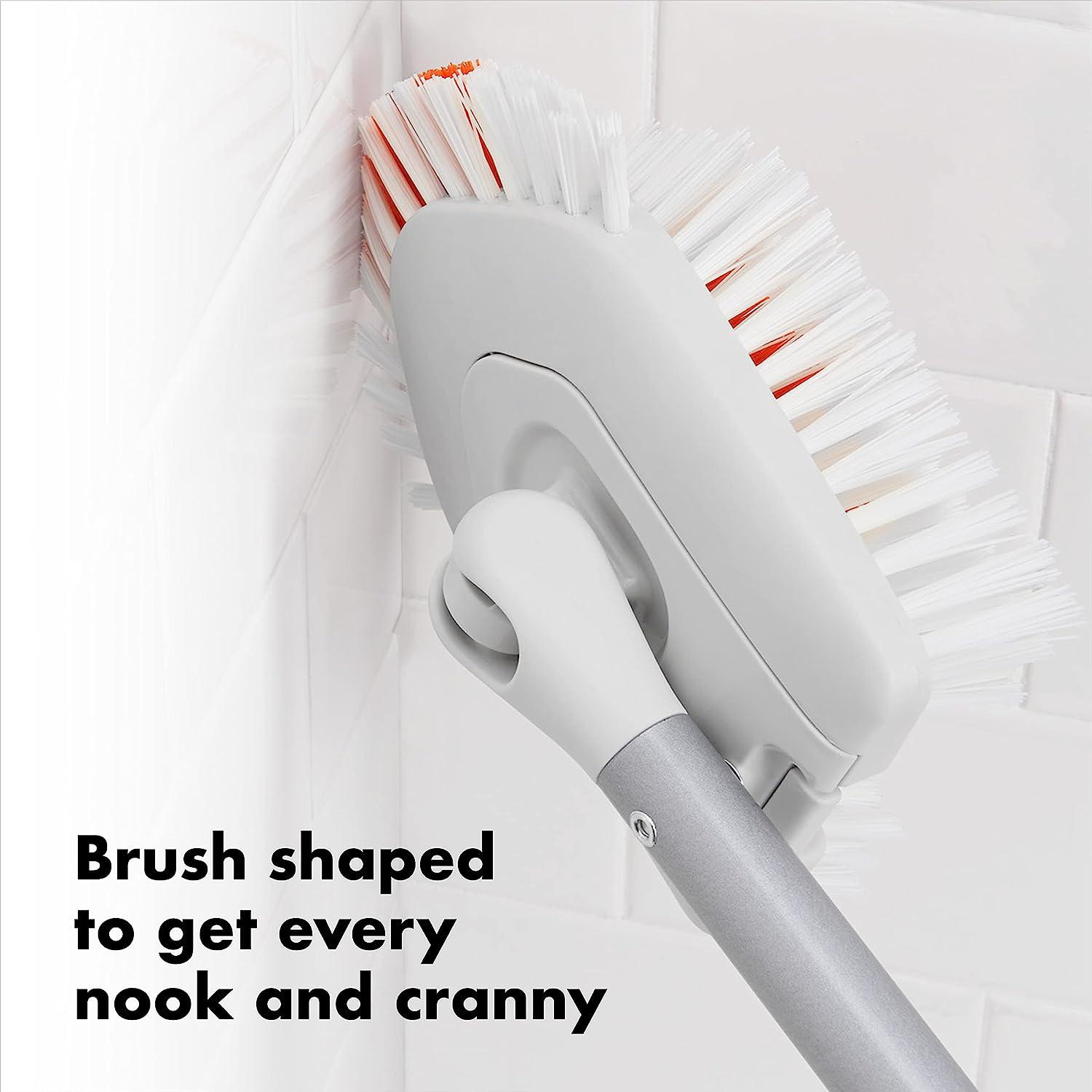 OXO Good Grips Extendable Tub & Tile Brush Effortlessly clean hardtoreach surfaces