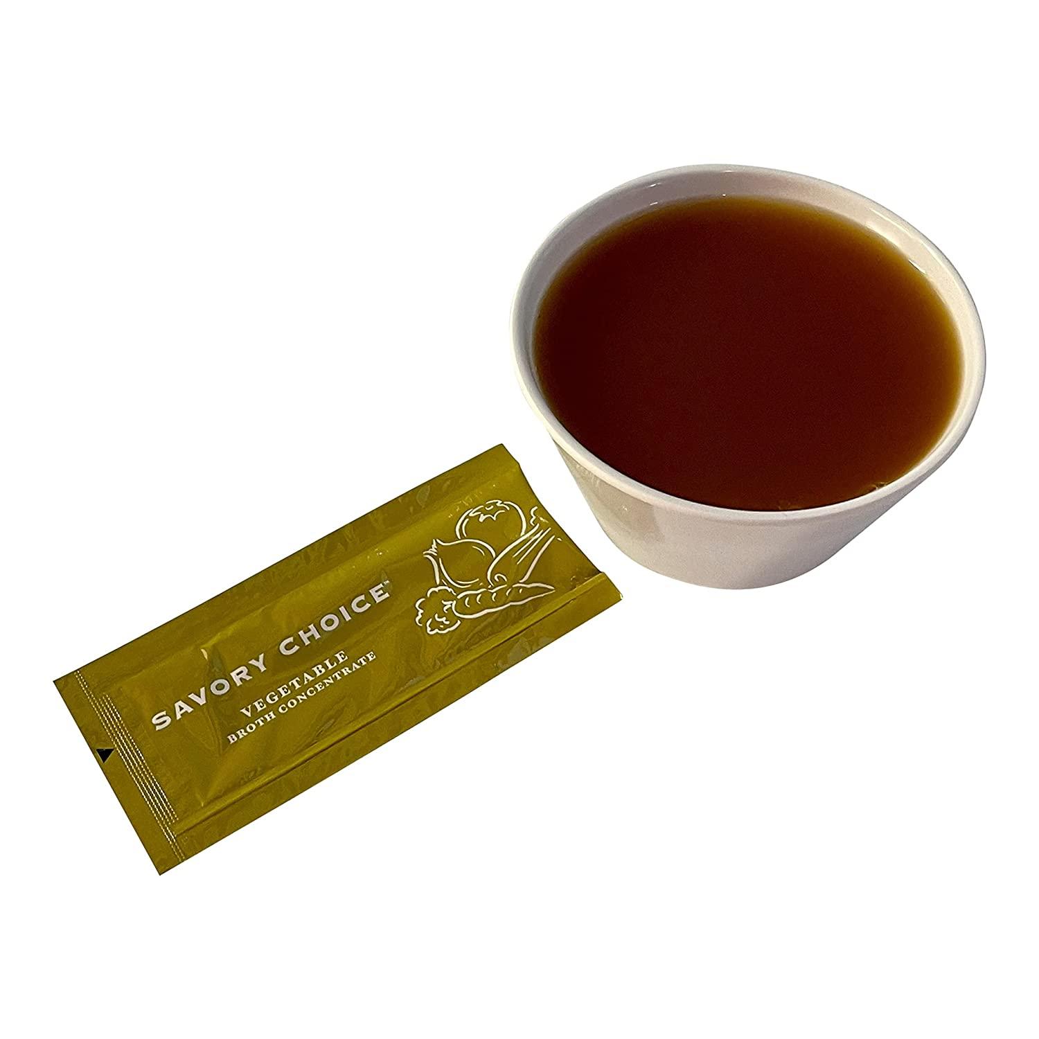 Savory Choice Reduced Sodium Vegetable Broth Concentrate, 50 Stick