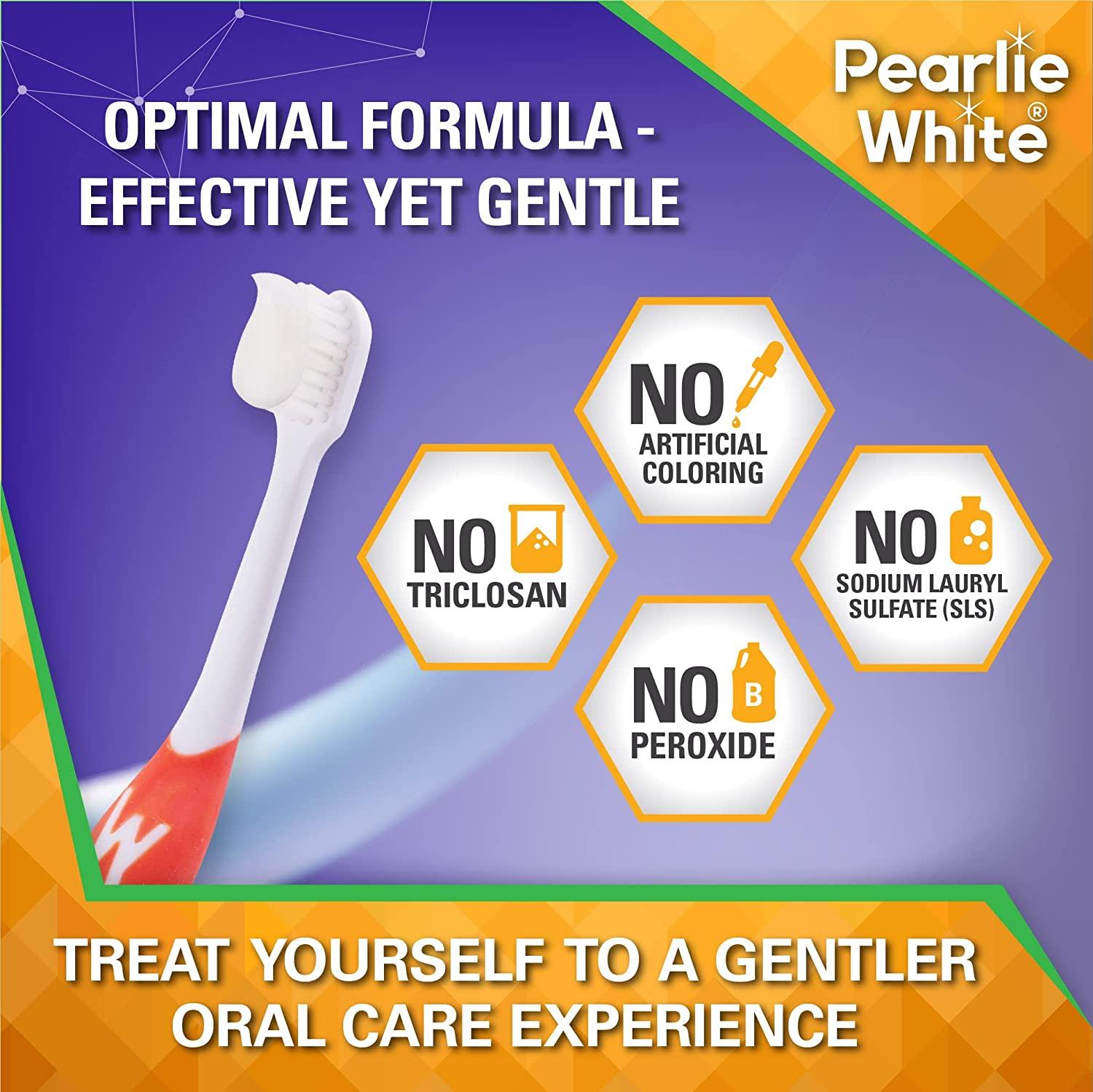 Pearlie White Active Remineralization Fluoride Free Toothpaste 3.8oz/110gm Remineralizing