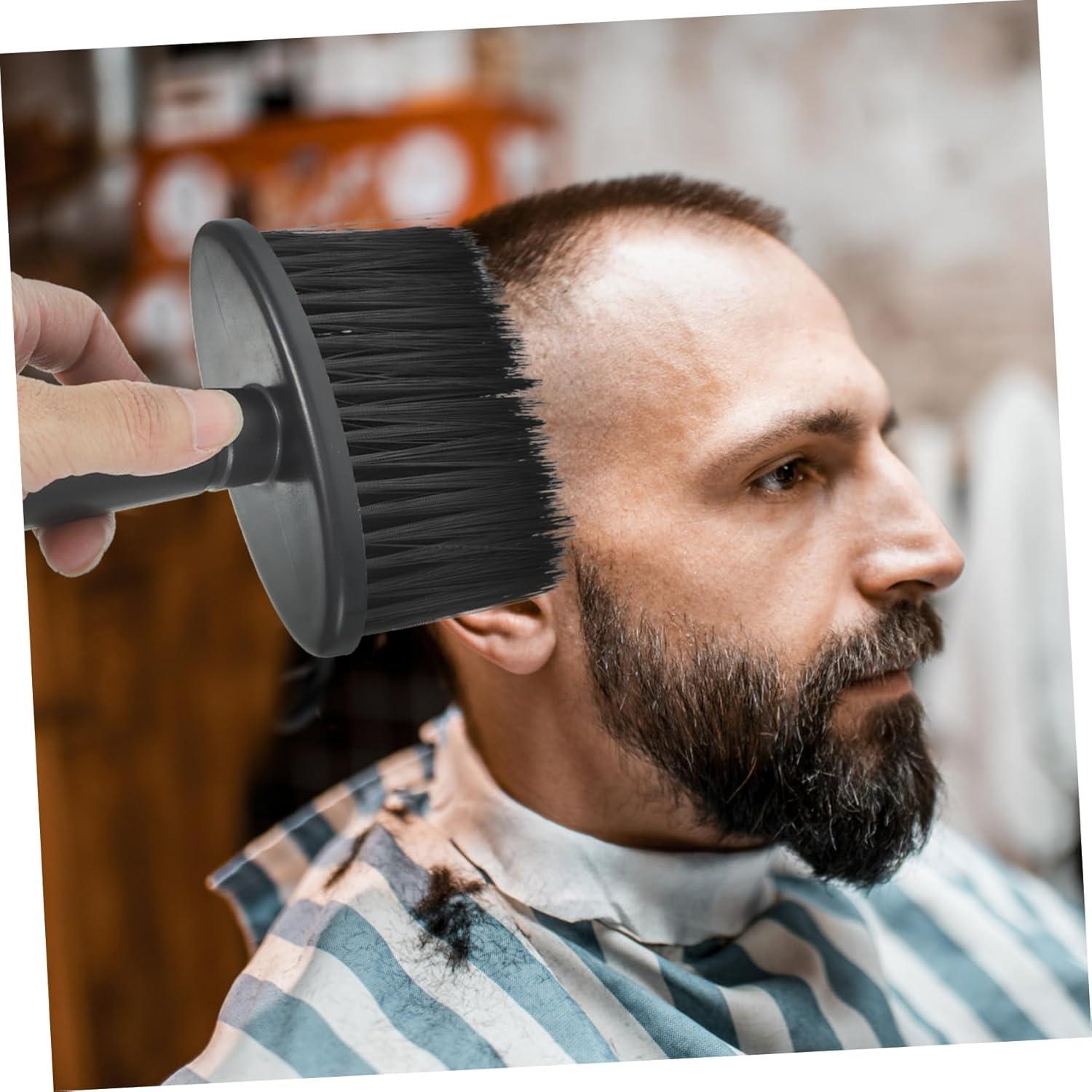 Angoily Pc Neck Brush Hair Duster Brush Shaving Brush Haircut