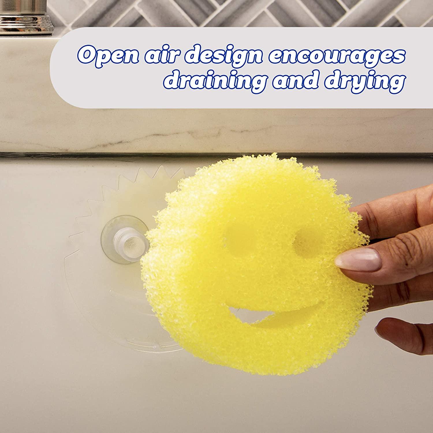 Scrub Daddy Sponge Holder NonSlip Daddy Caddy for Smiley Face Sponge