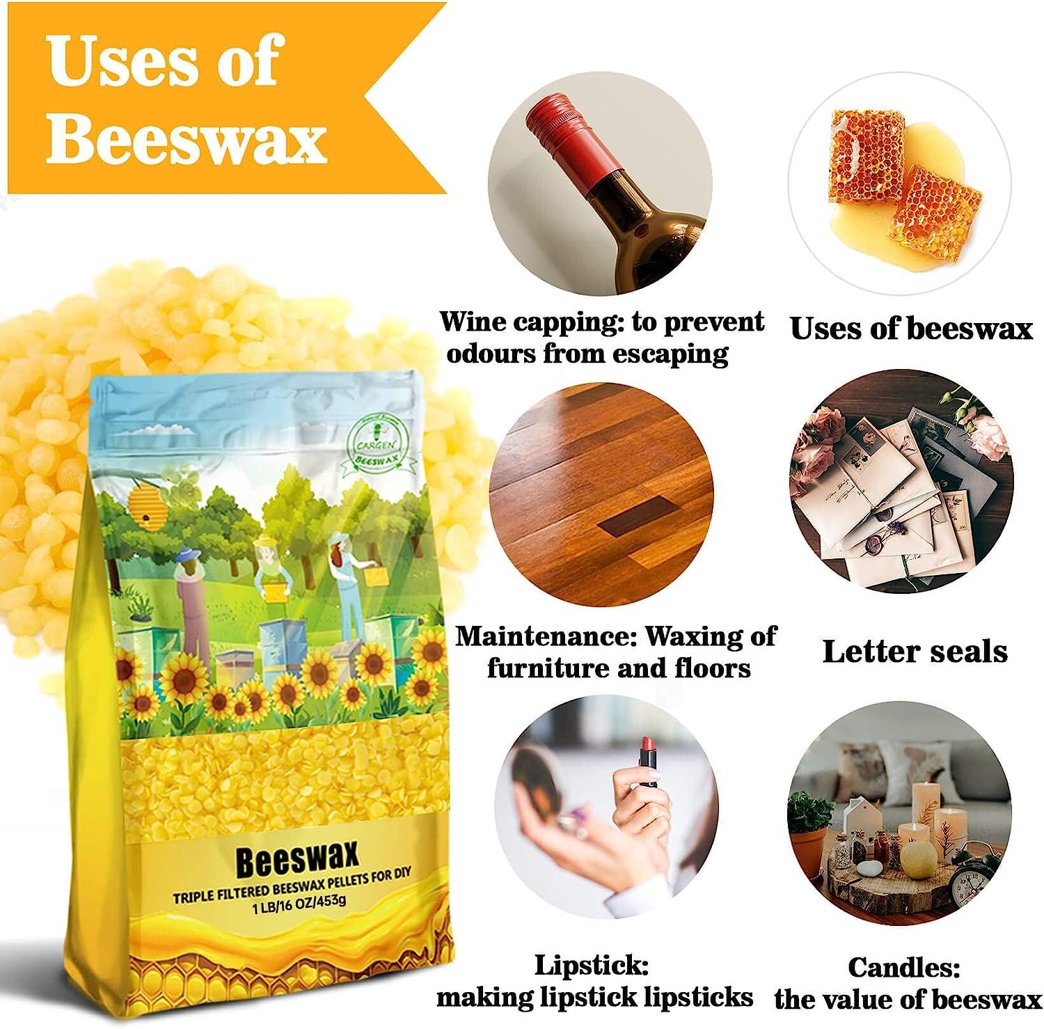 PER POUND 100% Pure Beeswax, Unfiltered, Bulk | Jonny Bee Goods
