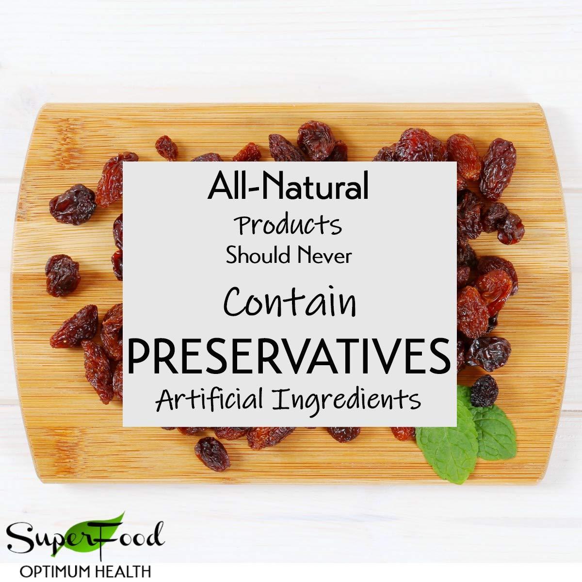 GERBS California Raisins 2 LBS. Freshly Dehydrated Resealable Bulk Bag Top Food Allergy Free