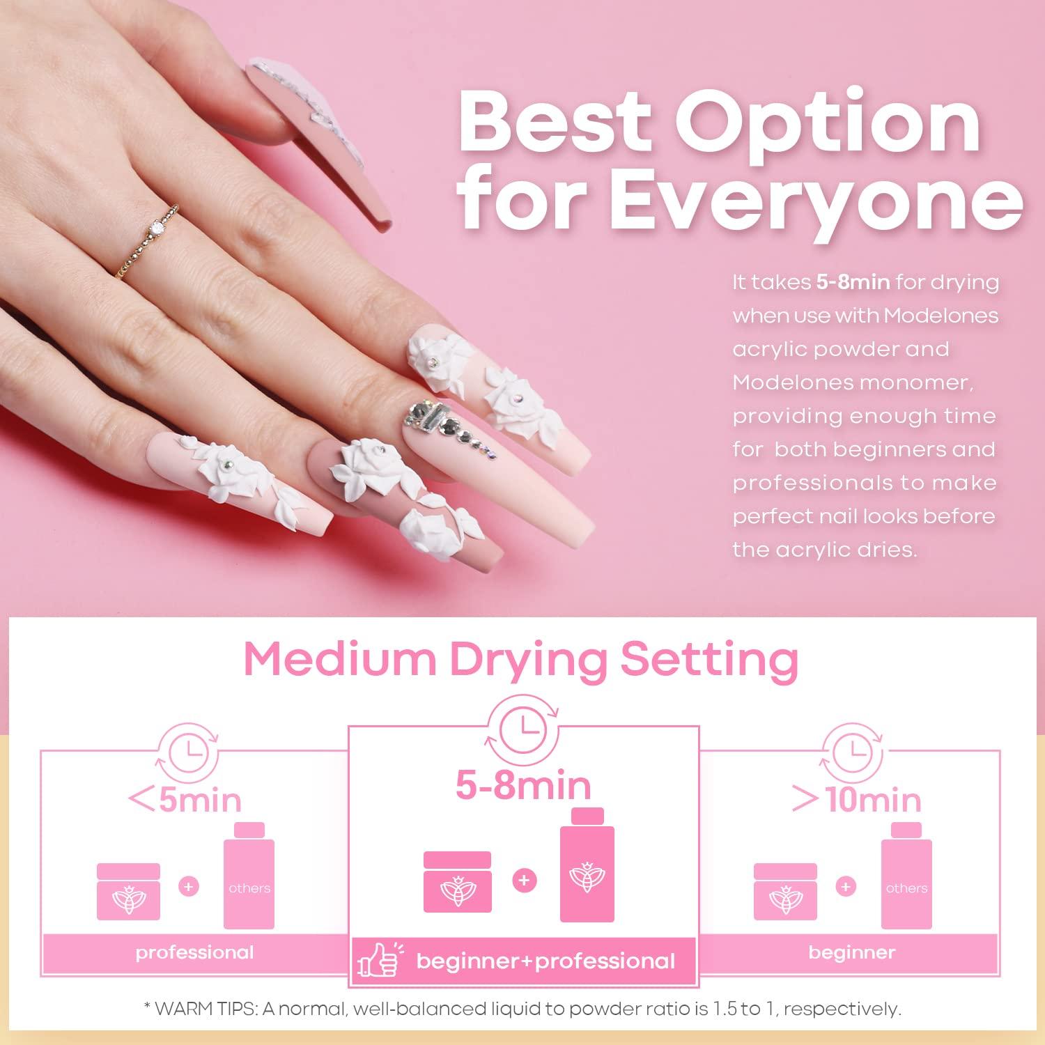 Hndo 12 Color Nude Clear Dipping Acrylic Powder Extension Glitter Nail Art  Design For Professional Manicure Dip Pigment Dust - Acrylic Powders &  Liquids - AliExpress