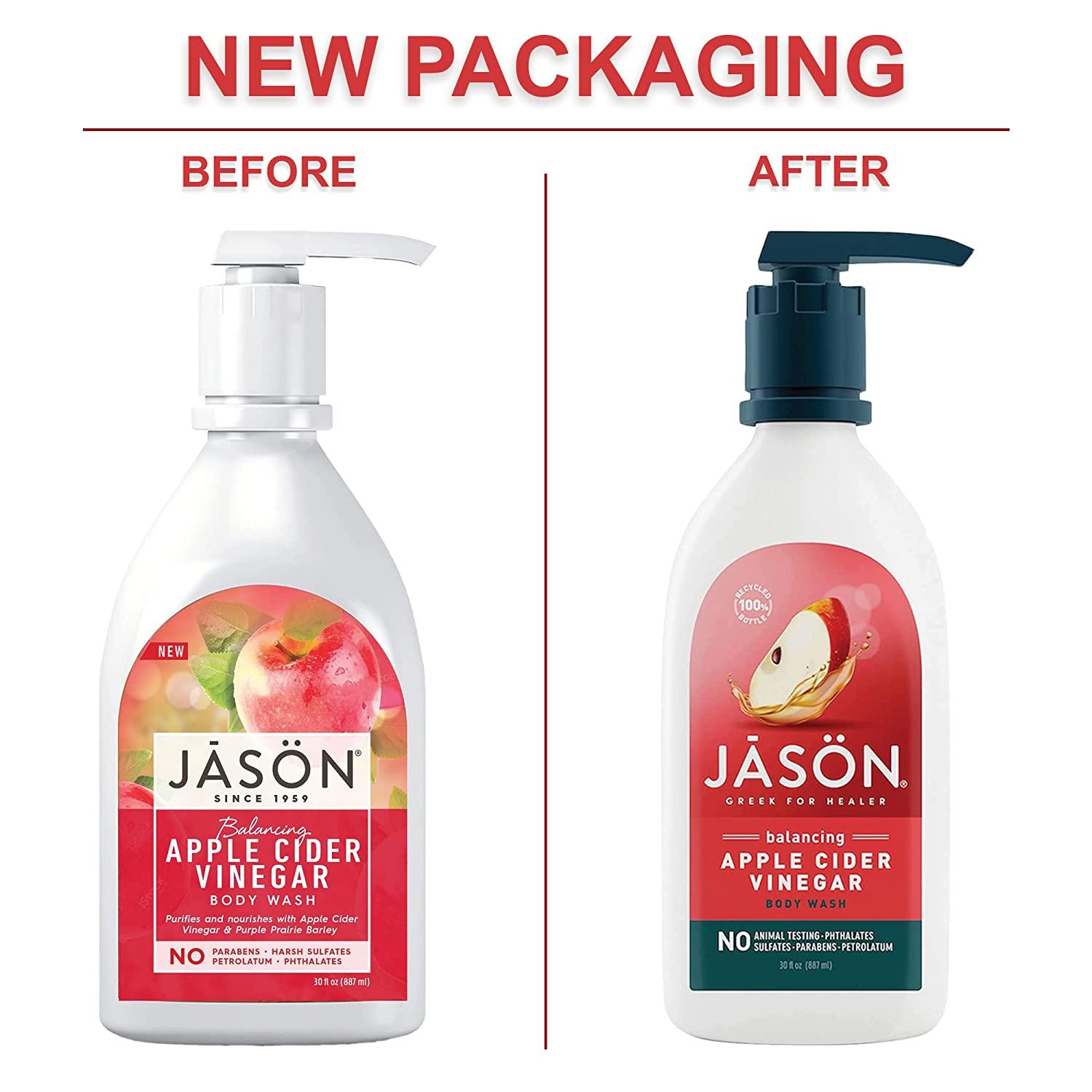Jason Natural Balancing Apple Cider Vinegar Body Wash 30