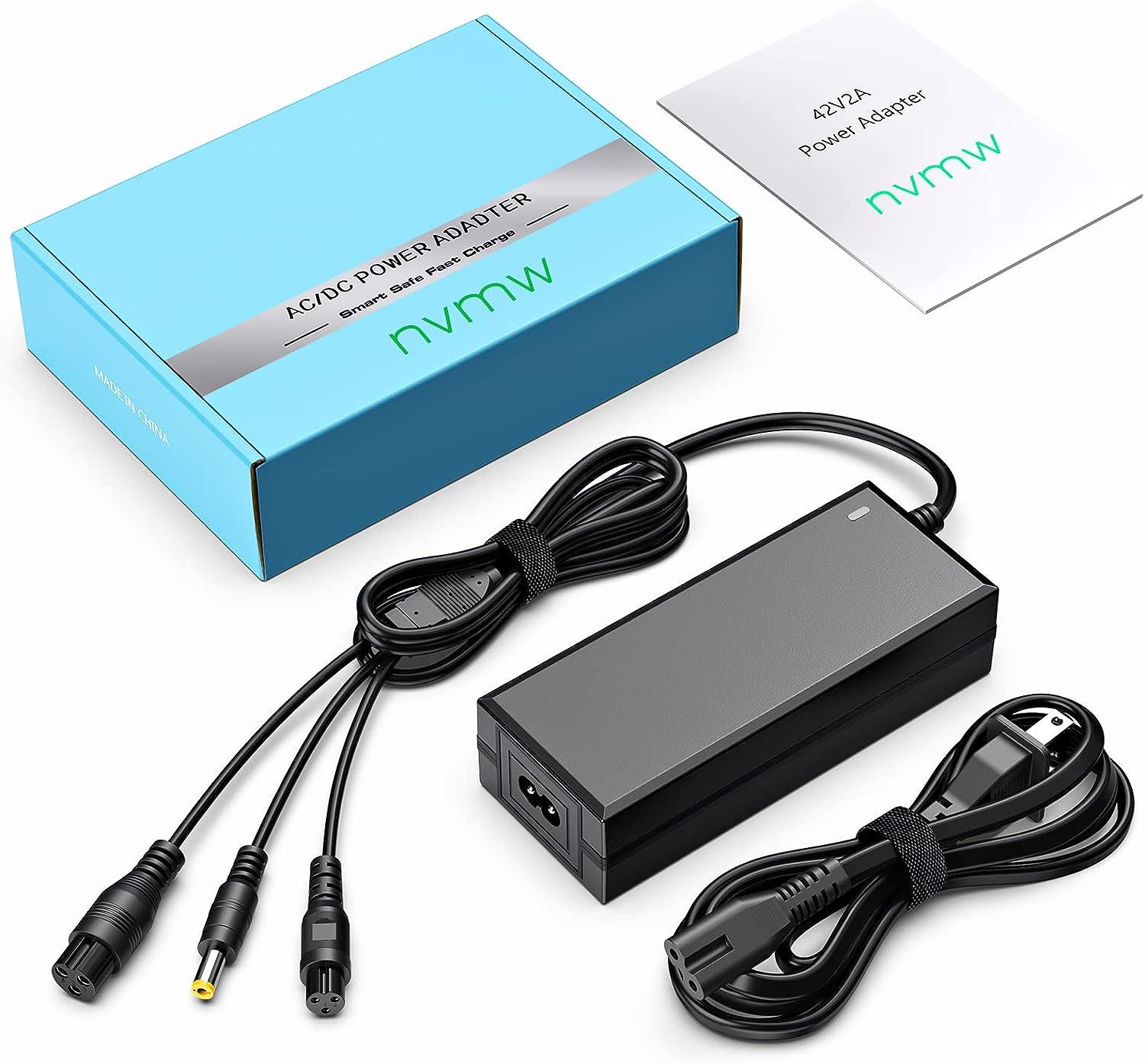 3in1 Replacement Charger for 2A 42v/36v 3 Claw Female Port