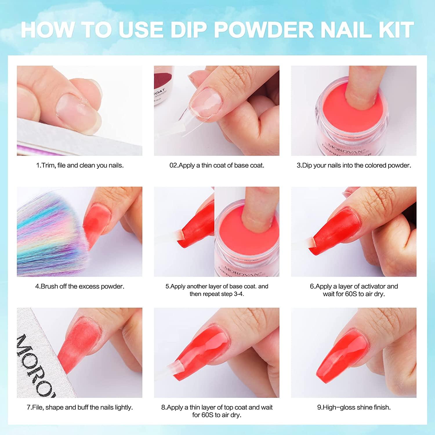 13 Pcs Dipping Powder Nail Kit | Beginner Nail Kits | Mia Secret – Mia  Secret Store