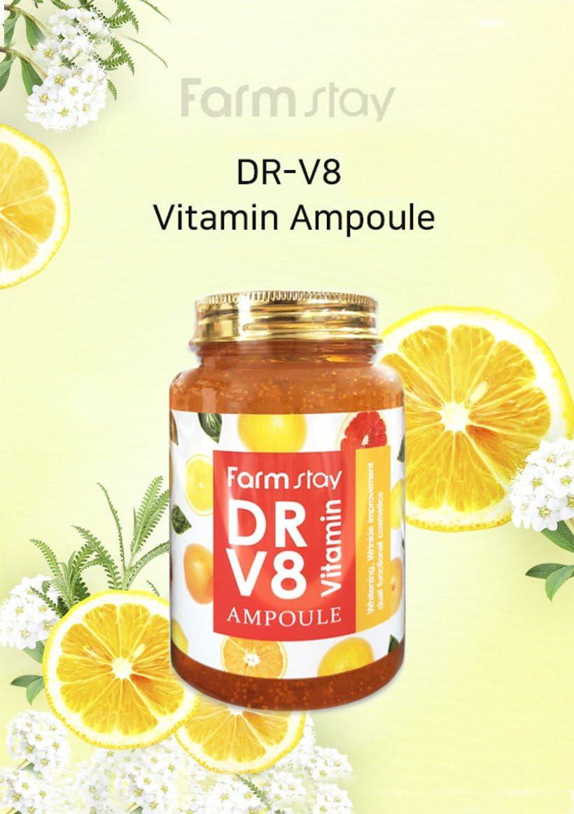 Farmstay All in One Dr-V8 Vitamin Ampoule Multi Vitamin C E B5