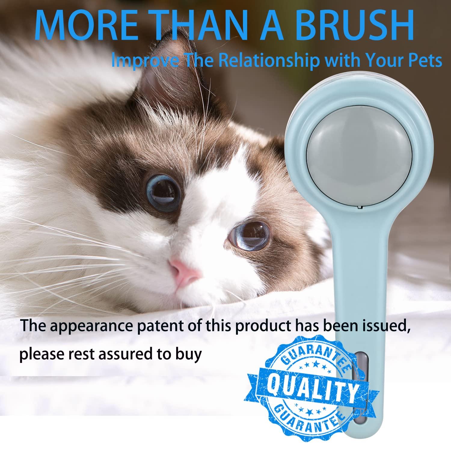 Cat Brush, Cats Pet Grooming Dematting Dog Comb for Shedding Remove