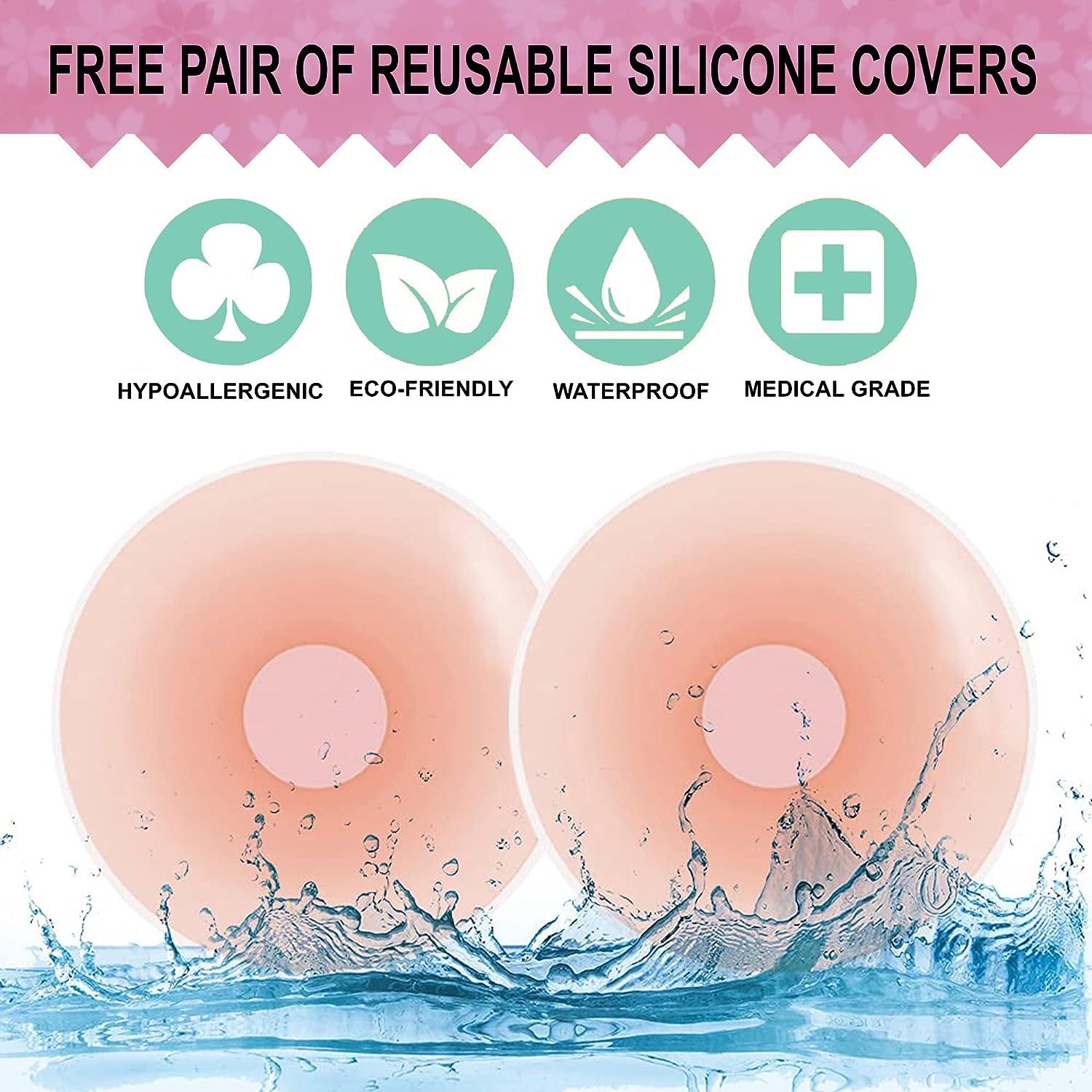 FLANCCI Boobytape for Breast Lift Plus Size, Invisible Adhesive