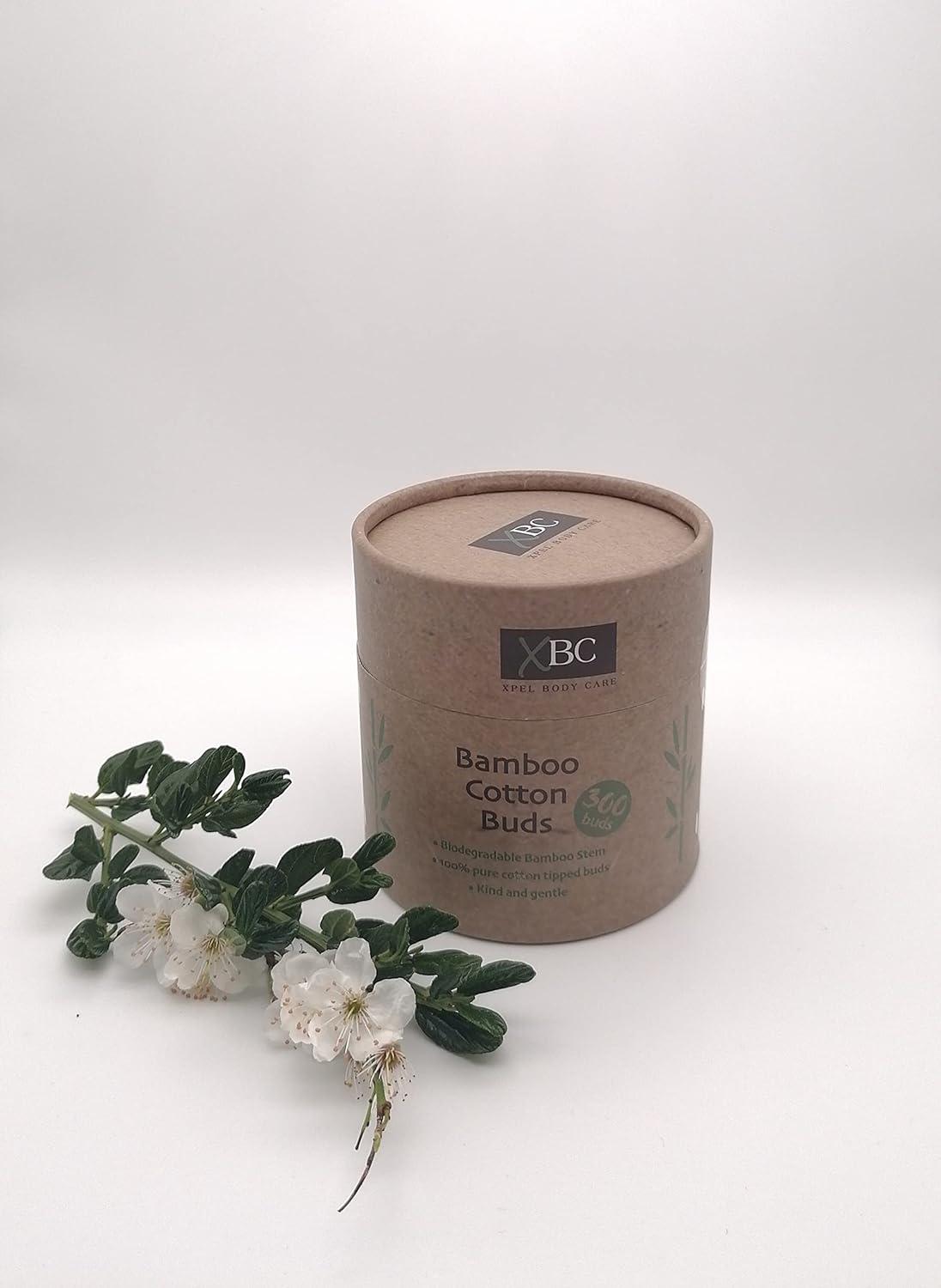 Premium 300 Biodegradable Eco Friendly Bamboo Cotton Buds Compostable