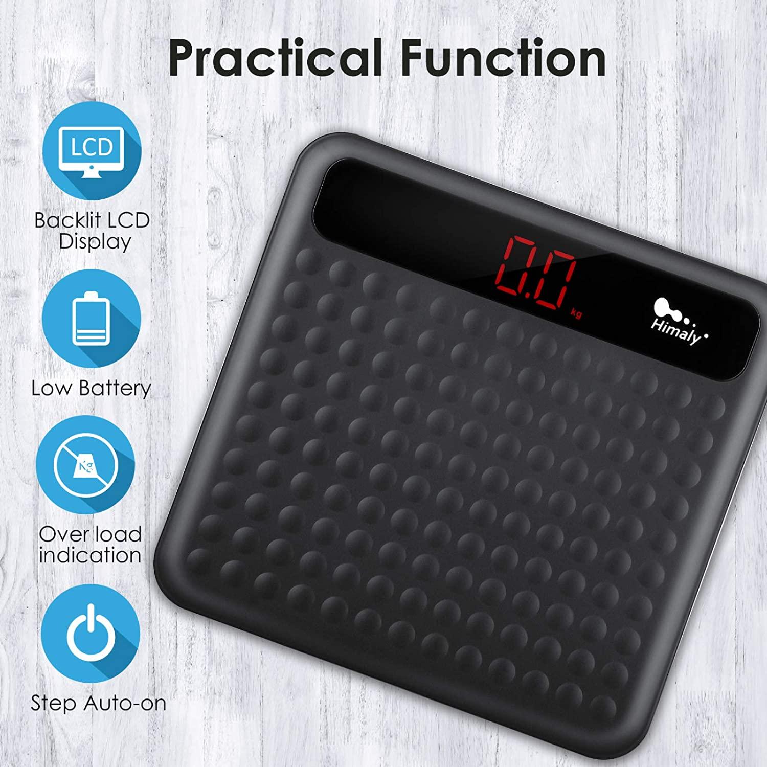 Charcoal Grey Body Composition Scale
