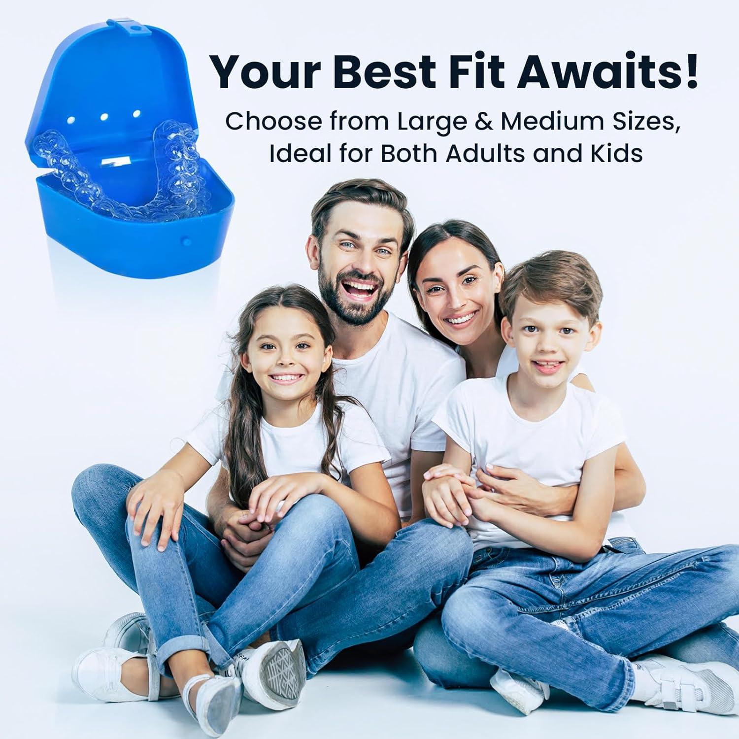 Dentist Approved Mouth Guard for Teeth Grinding Sleeping Best Shielding