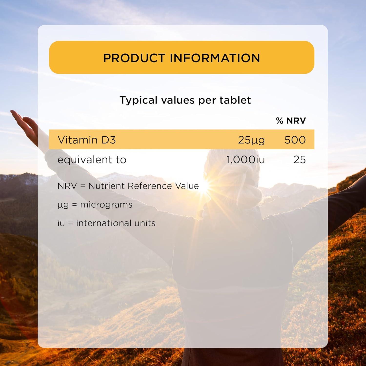 Healthspan Vitamin D3 50 Plus 180 Capsules | Ideal Ireland
