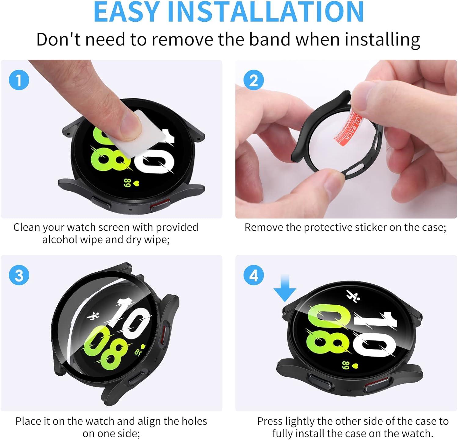 3 Pack Galaxy Watch 5 Galaxy Watch 4 40mm Screen Protector with