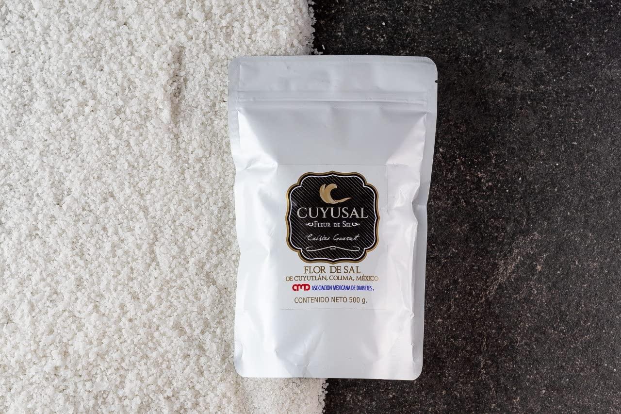 Fleur de Sel CUYUSAL 100 Organic Gourmet Salt Kosher & Mayacert