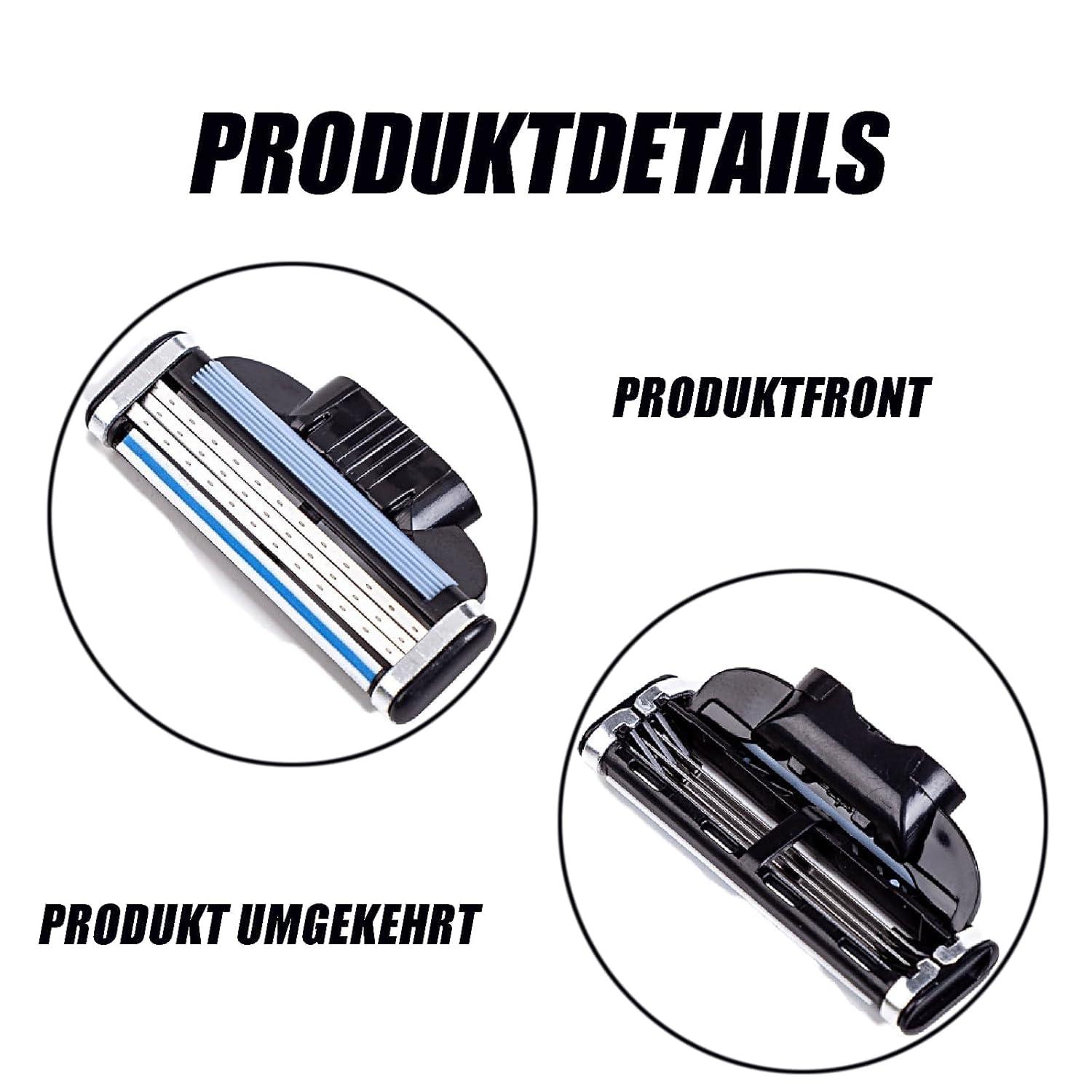 12-Pack Ring Razor Blades for Men | Manual Barber Blades | Make 3 Sharp ...