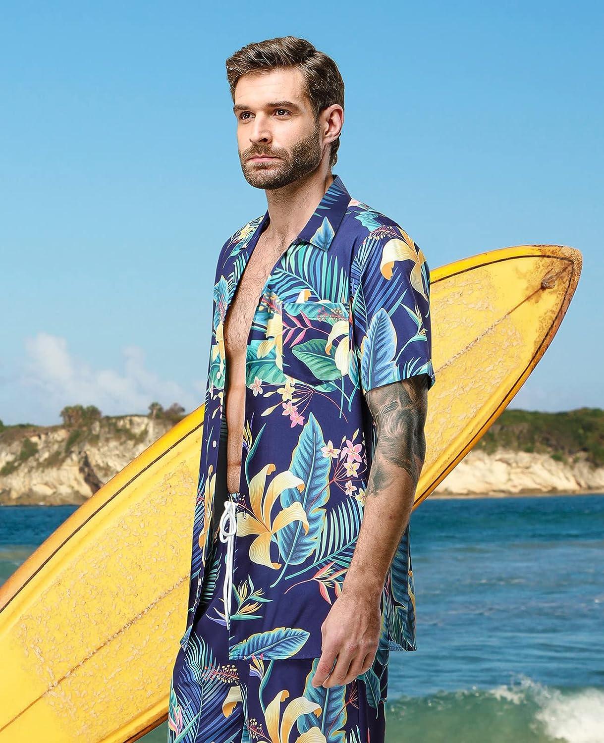 Men's Hawaiian Shirts and Casual Button Down Shirts