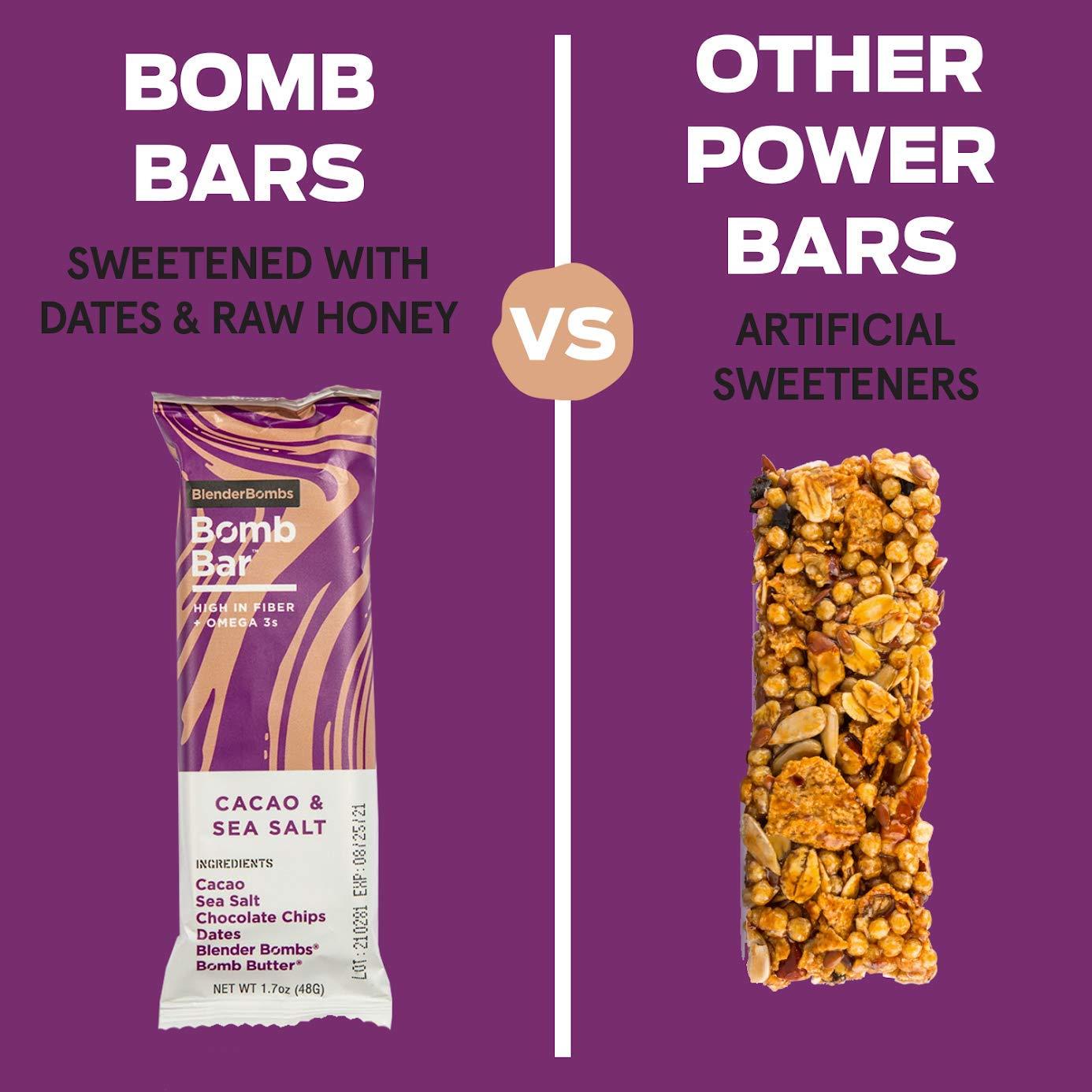 Blender Bombs Bomb Bar Cacao Sea Salt Case (9 Bars)