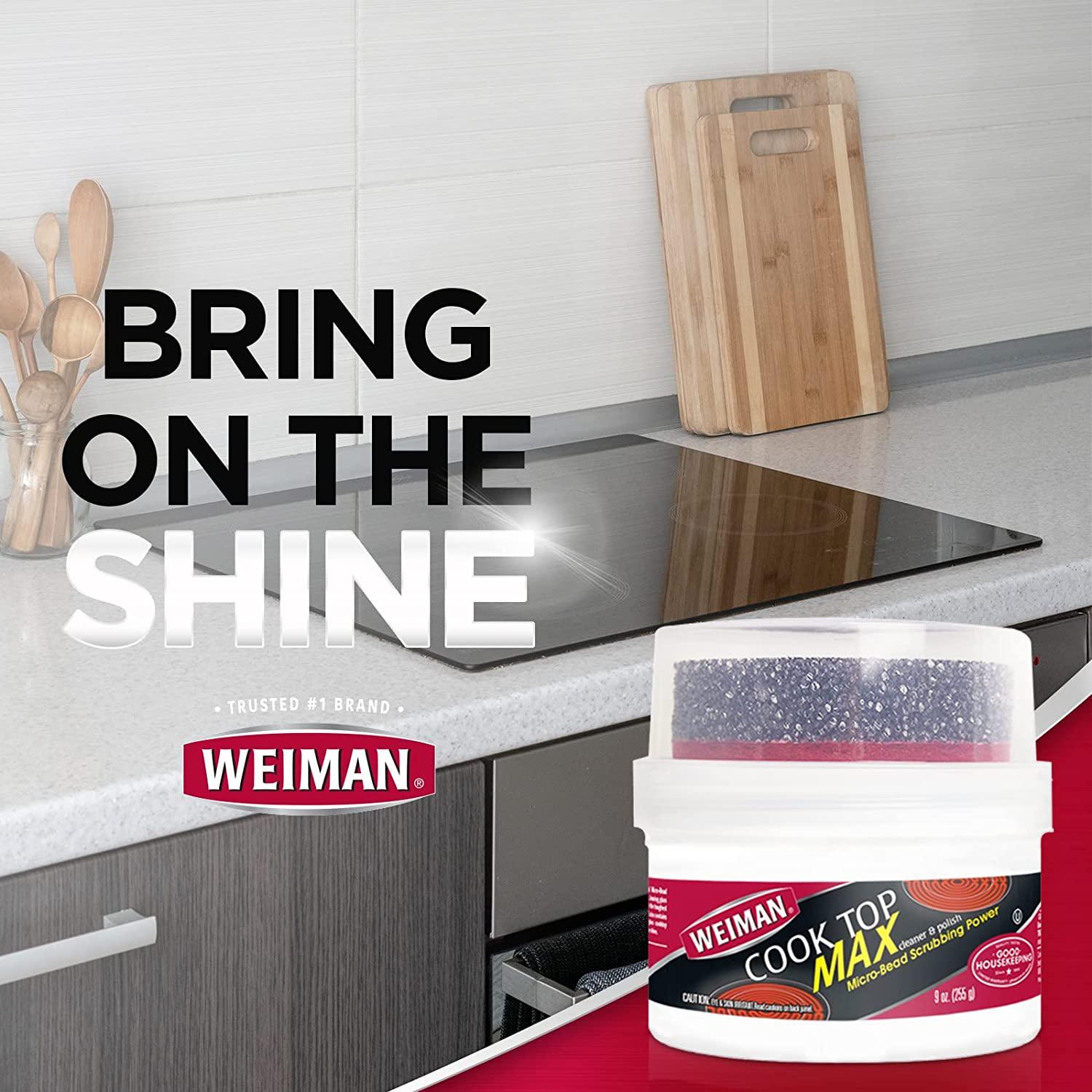 weiman cooktop cleaner max