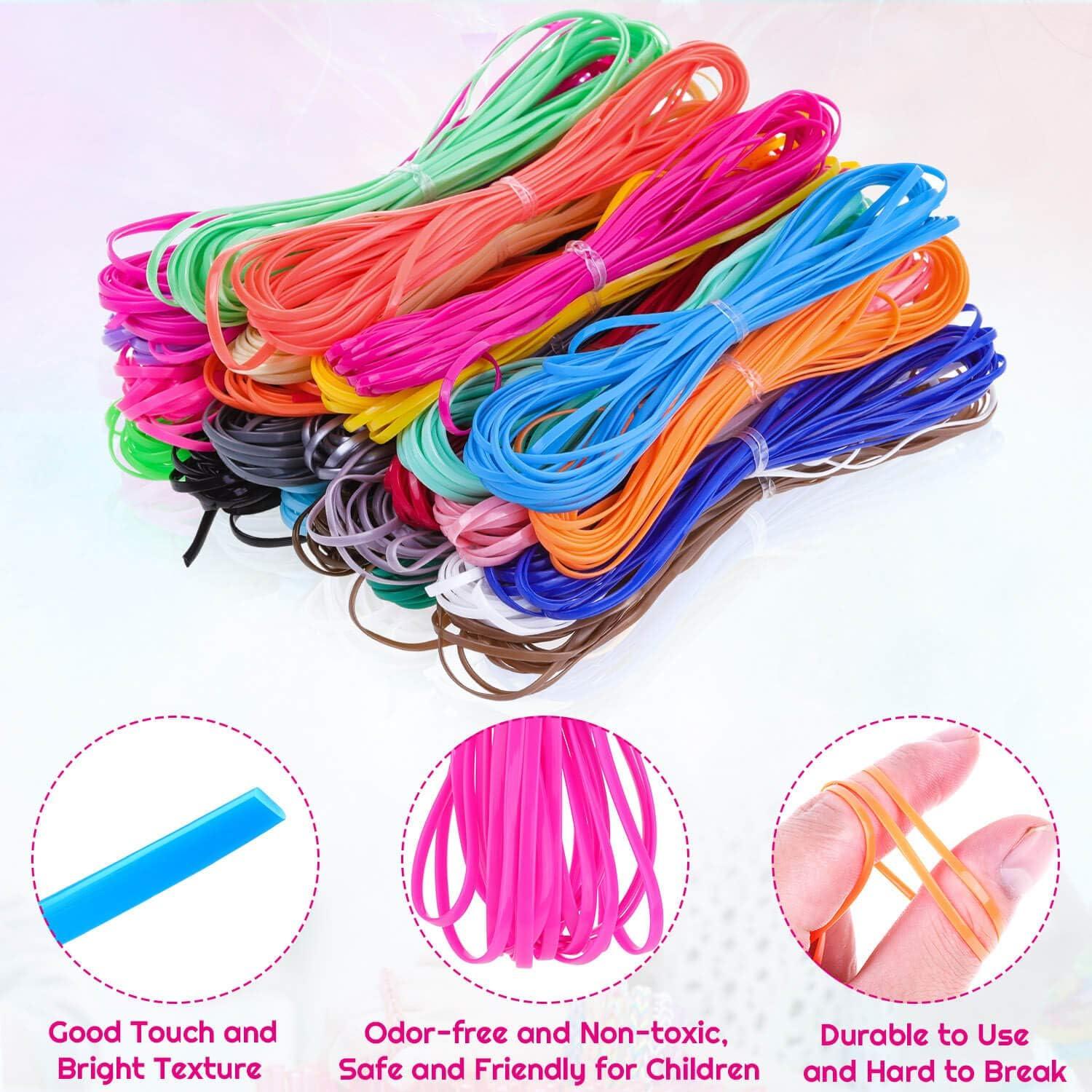 Lanyard String Cridoz 25 Colors Gimp String Plastic Lacing Cord with 20pcs  Snap Clip Hooks and Keyrings for Crafts Bracelet Lanyards and Jewelry Making  Normal Colors