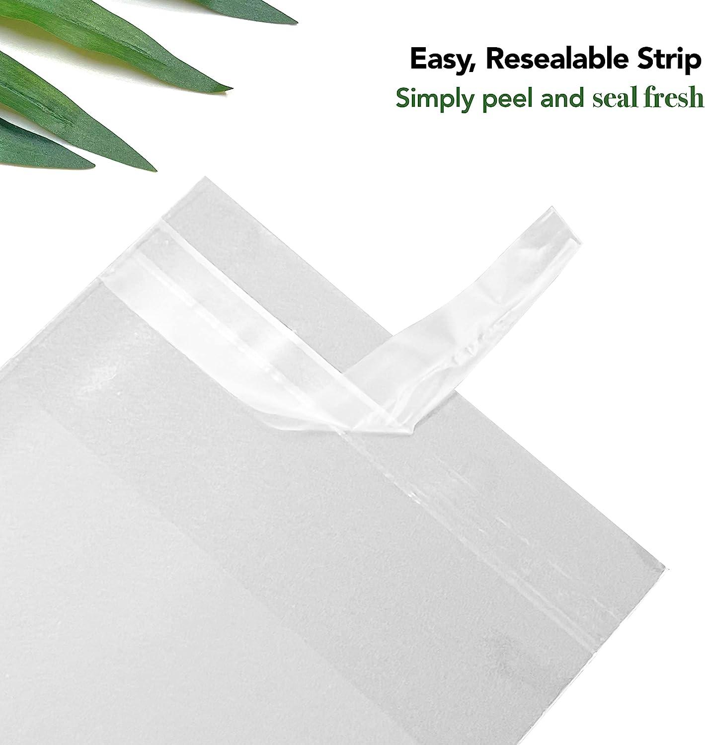 4” X 6” (1000 Pack) Clear Resealable Cellophane Cello Bags Self