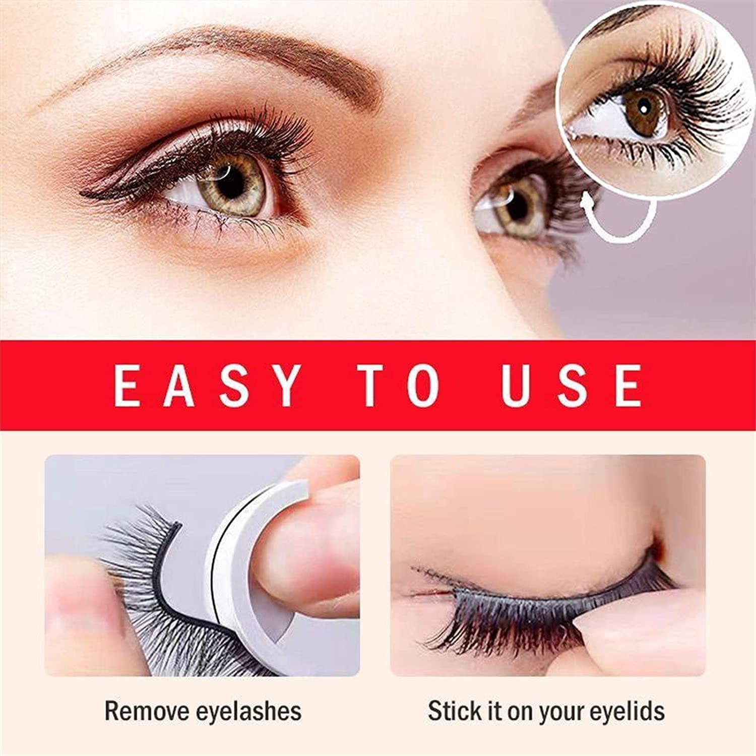 3 Pairs Lash Buddy Selfadhesive Eyelashes 2023 New Snap on Lashes Lash