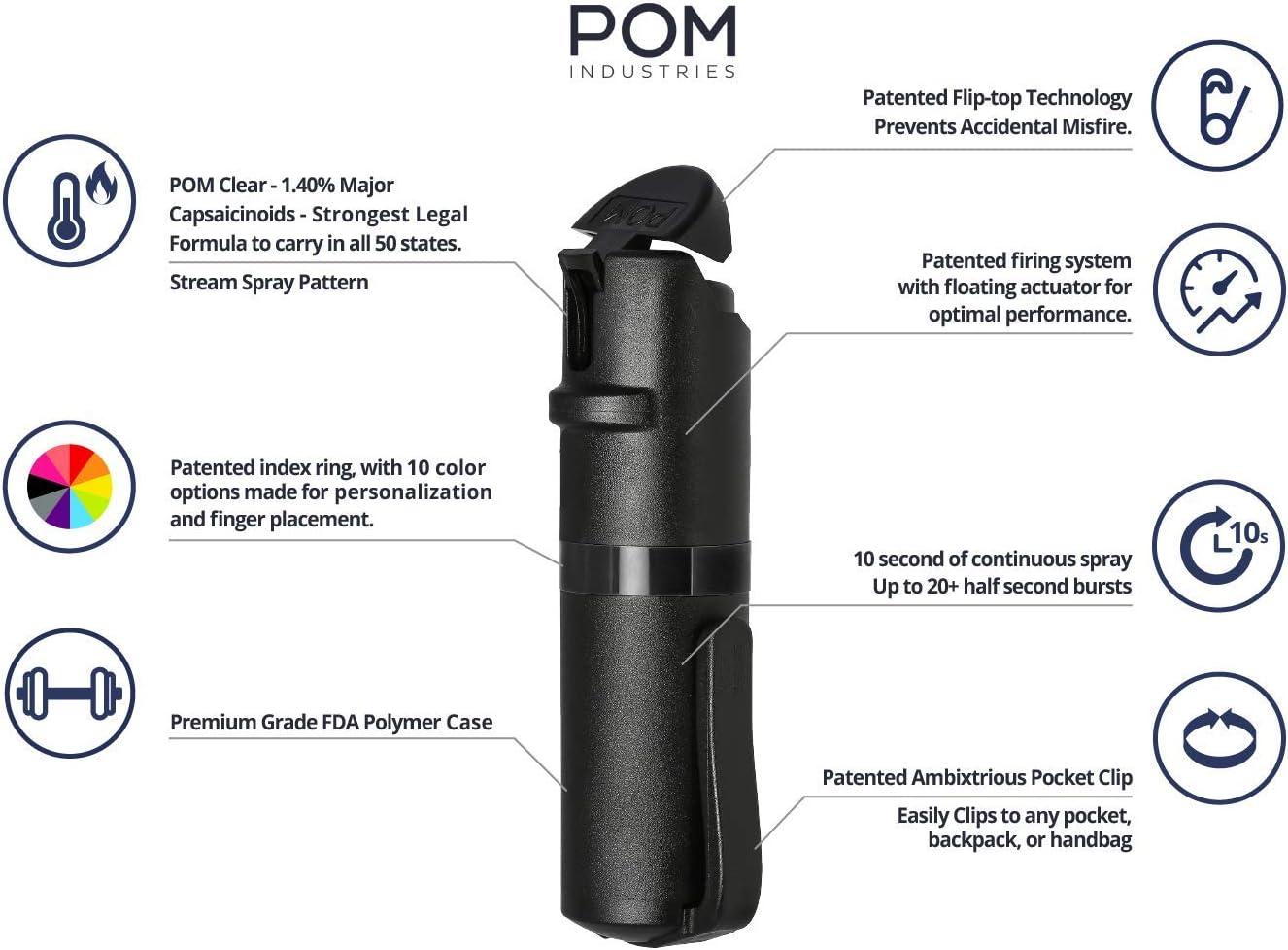 POM Pepper Spray in Self Defense Tools 