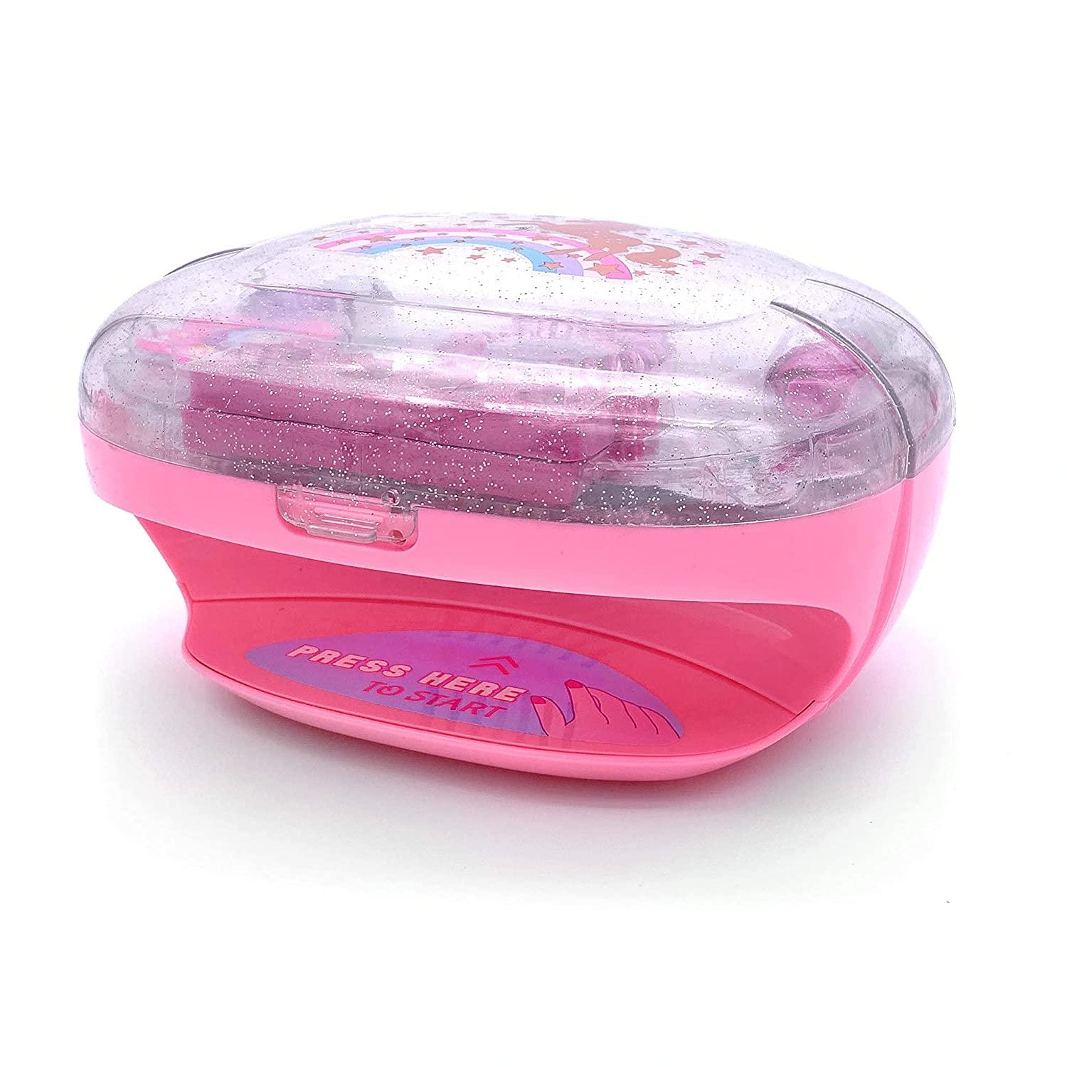 Kids Nail Polish Set for Girls with Dryer Unicorn Manicure Kit with