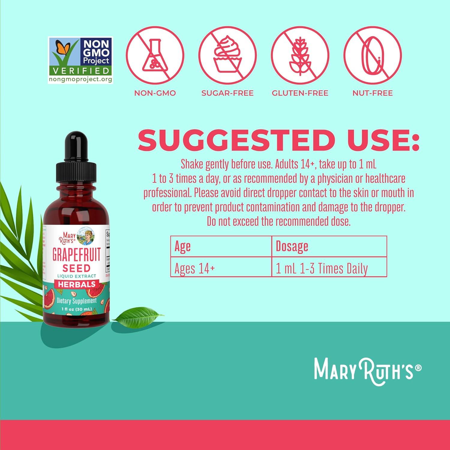 MaryRuth Organics Grapefruit Seed Extract Grapefruit Seed Oil Drops | Peel & Seed | Herbal Tinctures MaryRuth Organics Grapefruit Seed Extract Grapefruit Seed Oil Drops | Peel & Seed | Herbal Tinctures