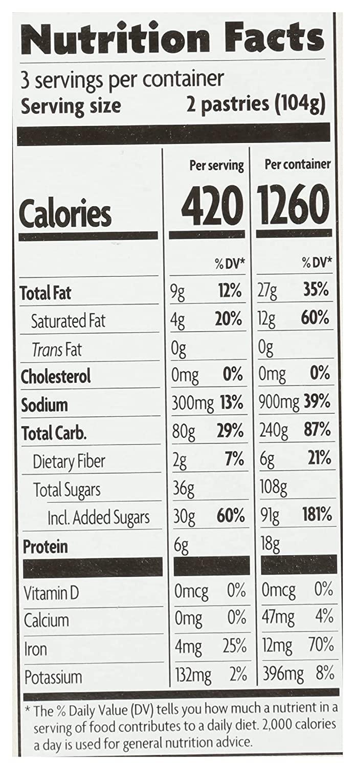 Nature's Path Strawberry UnFrosted Toaster Pastries 6 ct