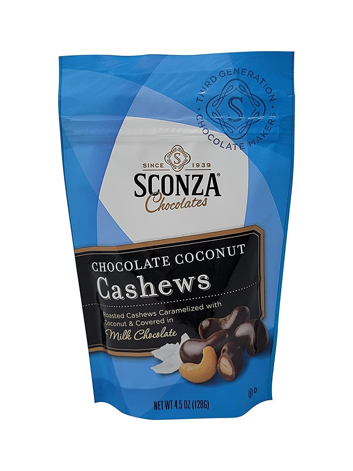 Lemoncello Chocolate Covered Almonds 5 Lb Bulk Bag by Sconza Roasted