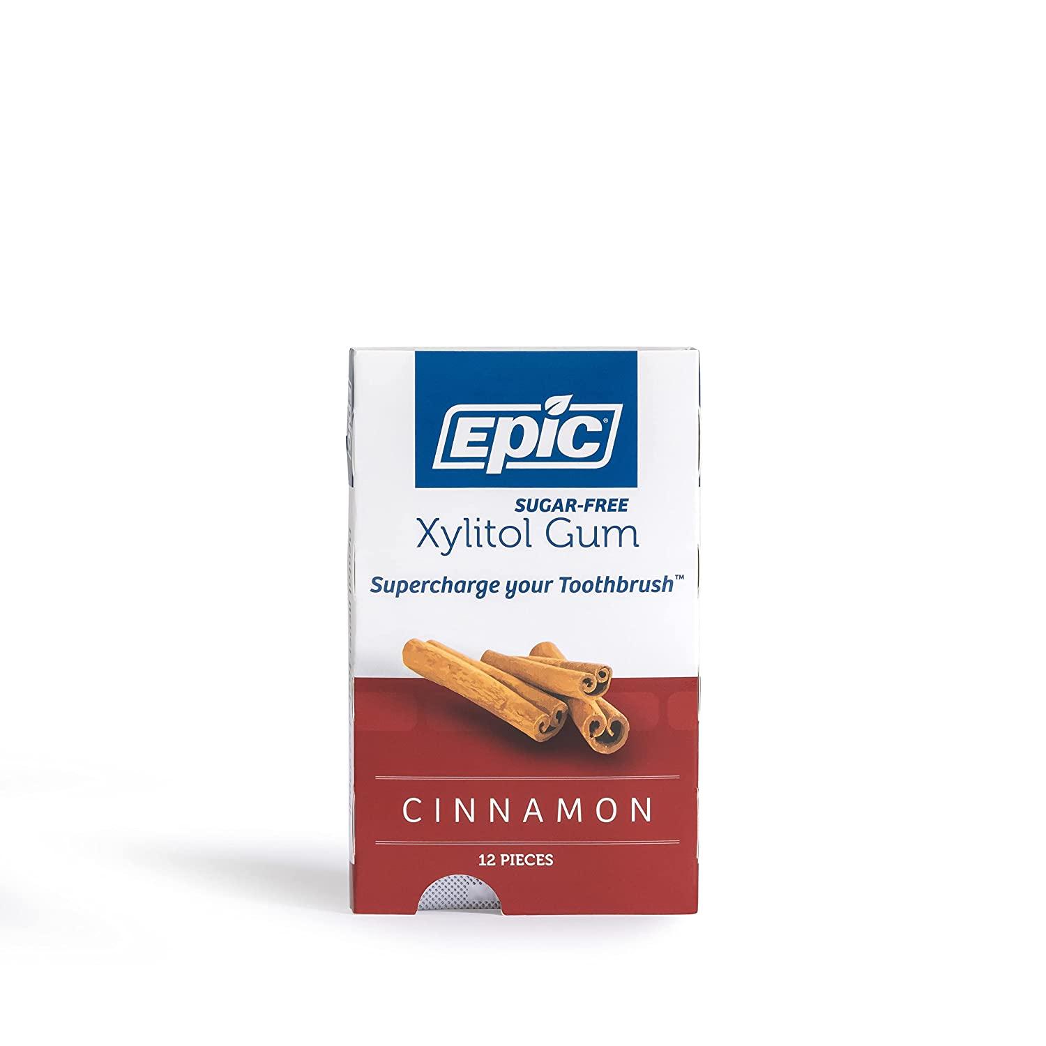 EPIC Xylitol Chewing Gum Cinnamon 50 — Australian Organic Products