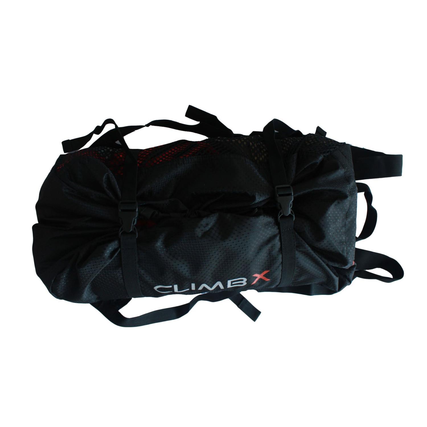 Climb X Rock Climbing Rope Bag Black