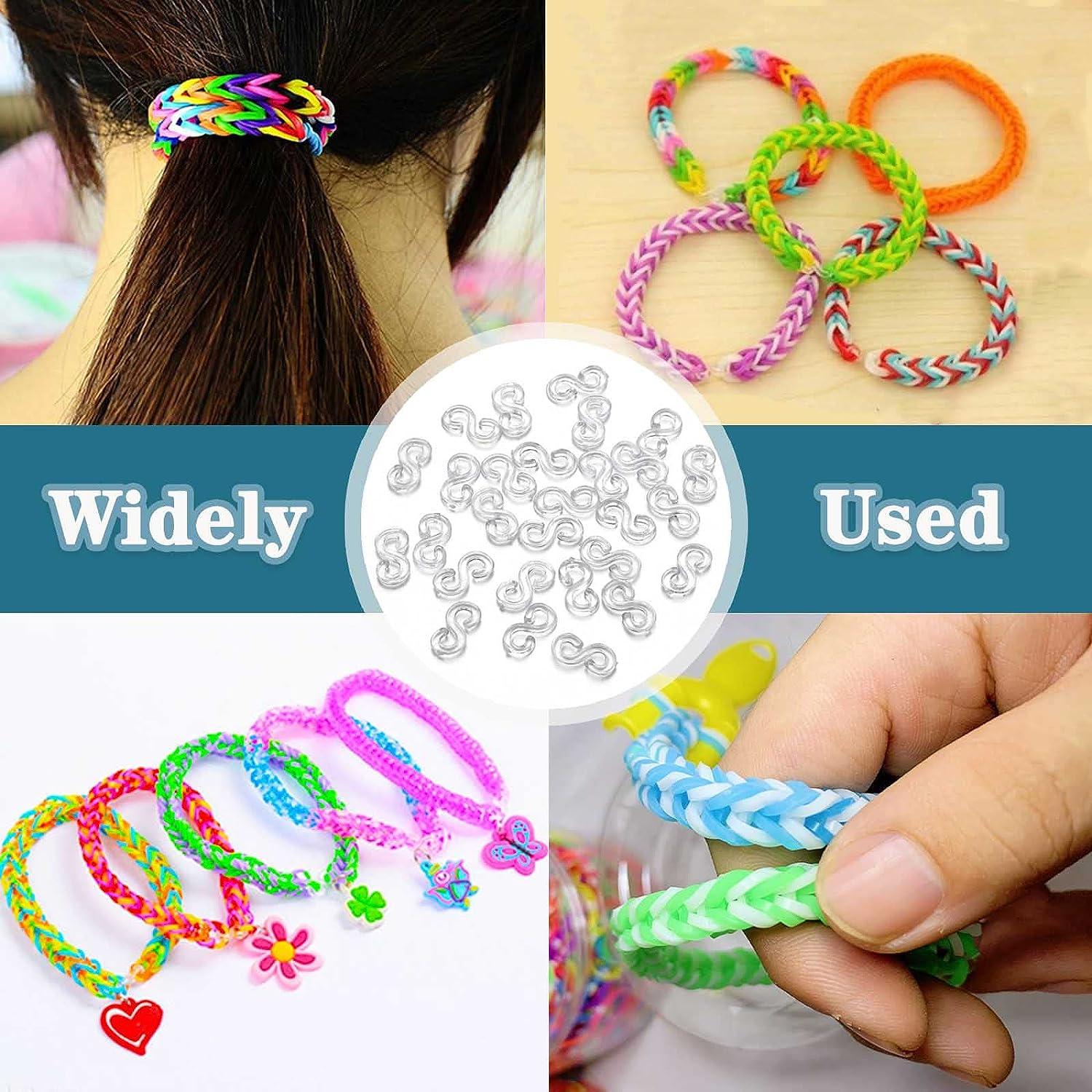 Diy Hair Accessories Kit Colorful Rubber Band Diy Bracelet - Temu Belgium