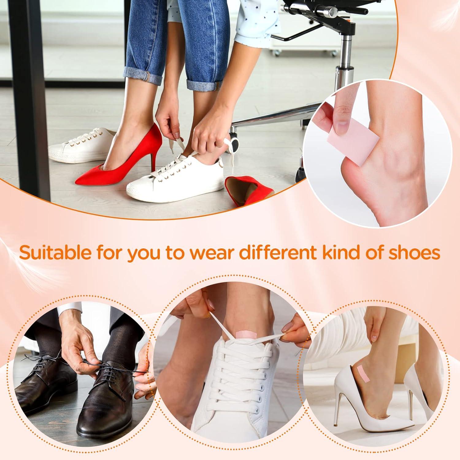 Greoer 12 Pieces Moleskin Tape Moleskin Adhesive Pads Shoe Moleskin