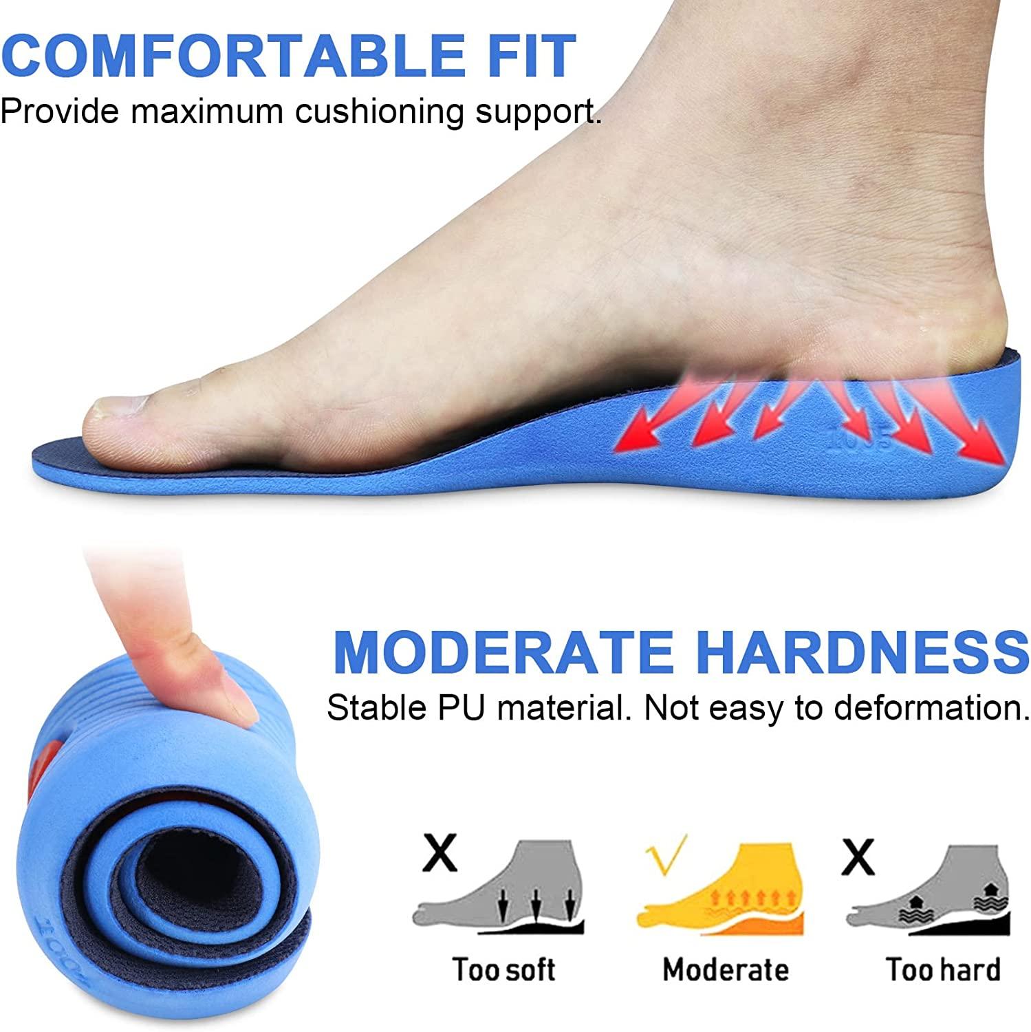 Shock-absorbing Insoles for Heels Heel Pads Women Heel Insoles Sweat- absorbing | eBay