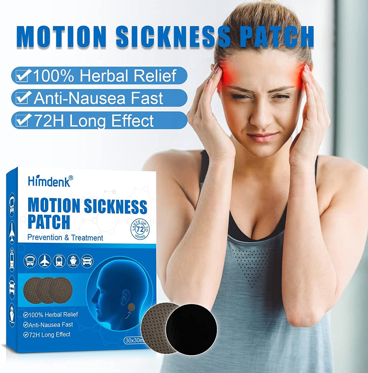Motion Sickness Patches, Anti Nausea Sea Sickness Patch, Relieve
