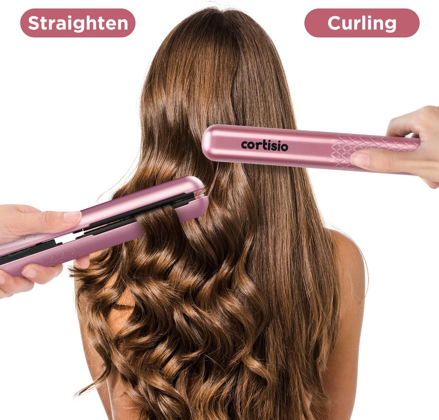 Curling Iron Dry Flat Iron Professional 3-in-1 Salon Hair Styling