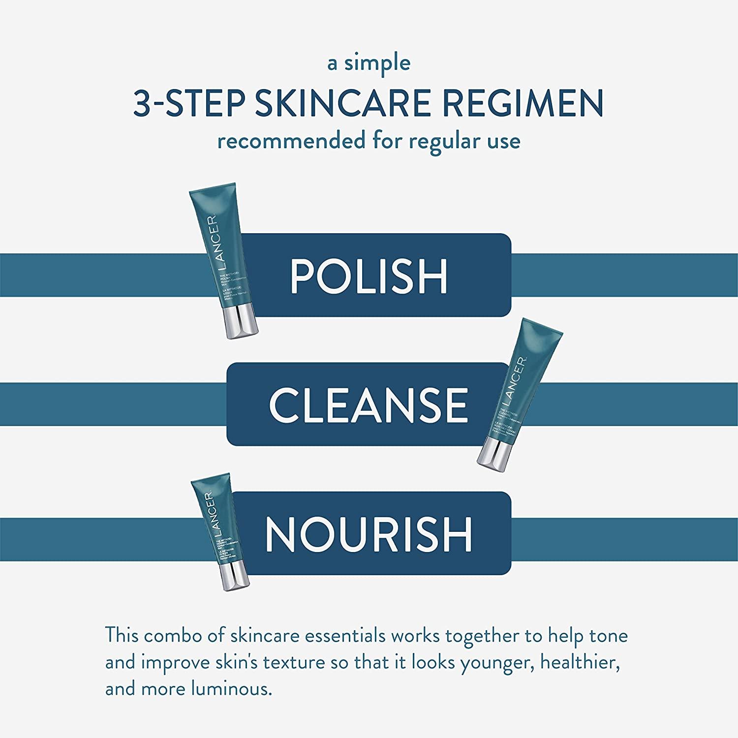 Lancer Skincare The Method Polish Facial Exfoliator, Exfoliating Face