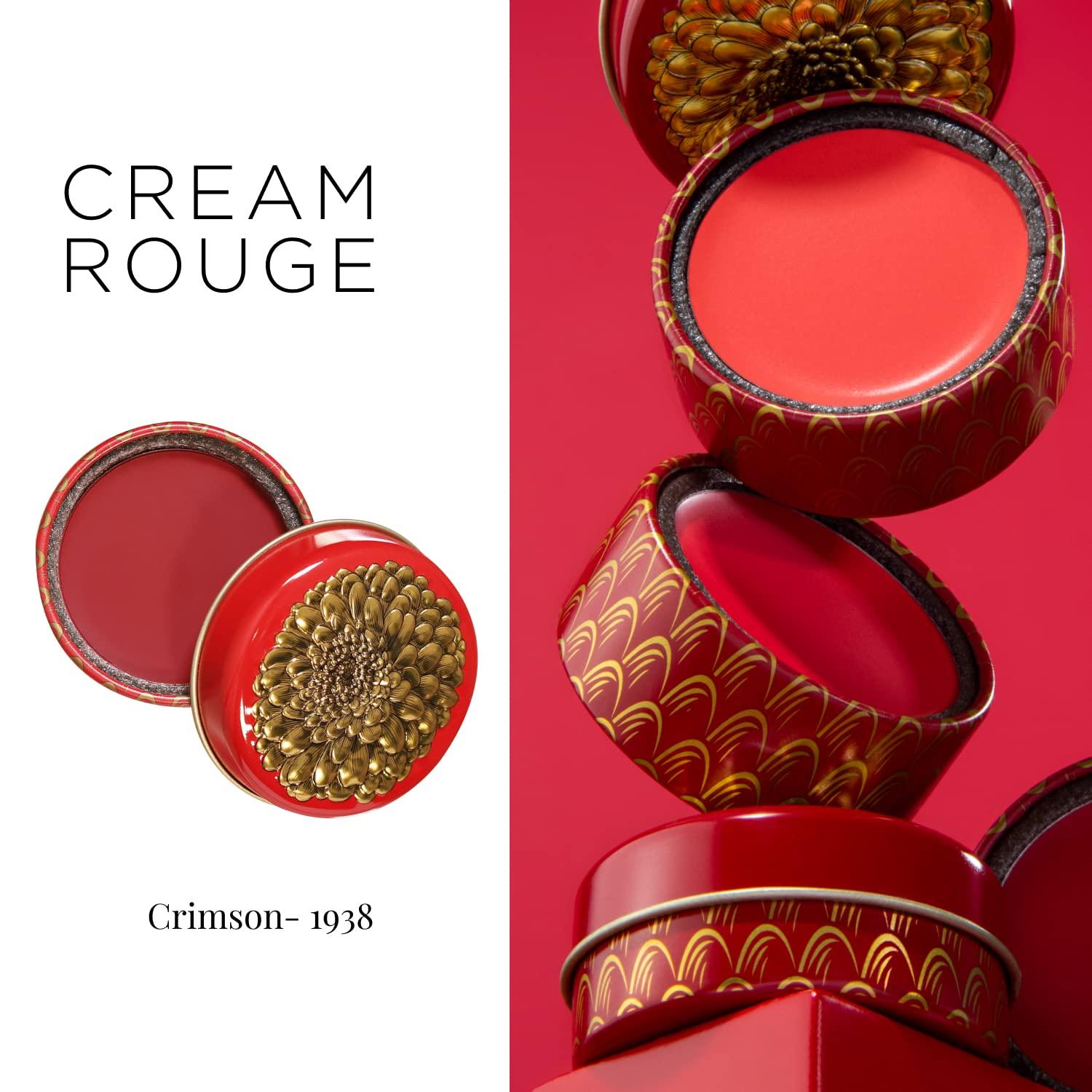 Besame Cosmetics Crimson Cream Rouge 1938 2in1 Lip and Cheek Tint
