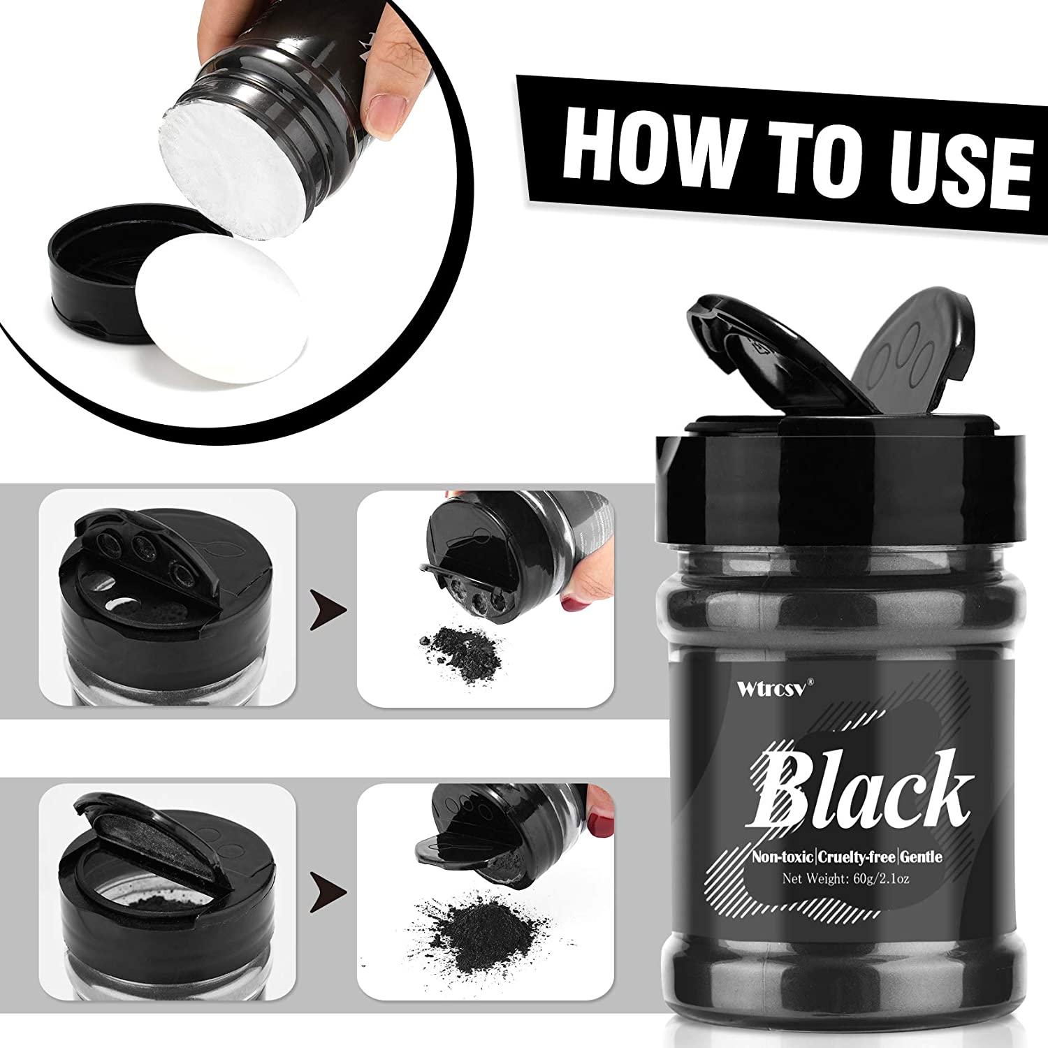 Black Mica Powder 2.1 Ounces/ 60g Natural Epoxy Resin Dye for