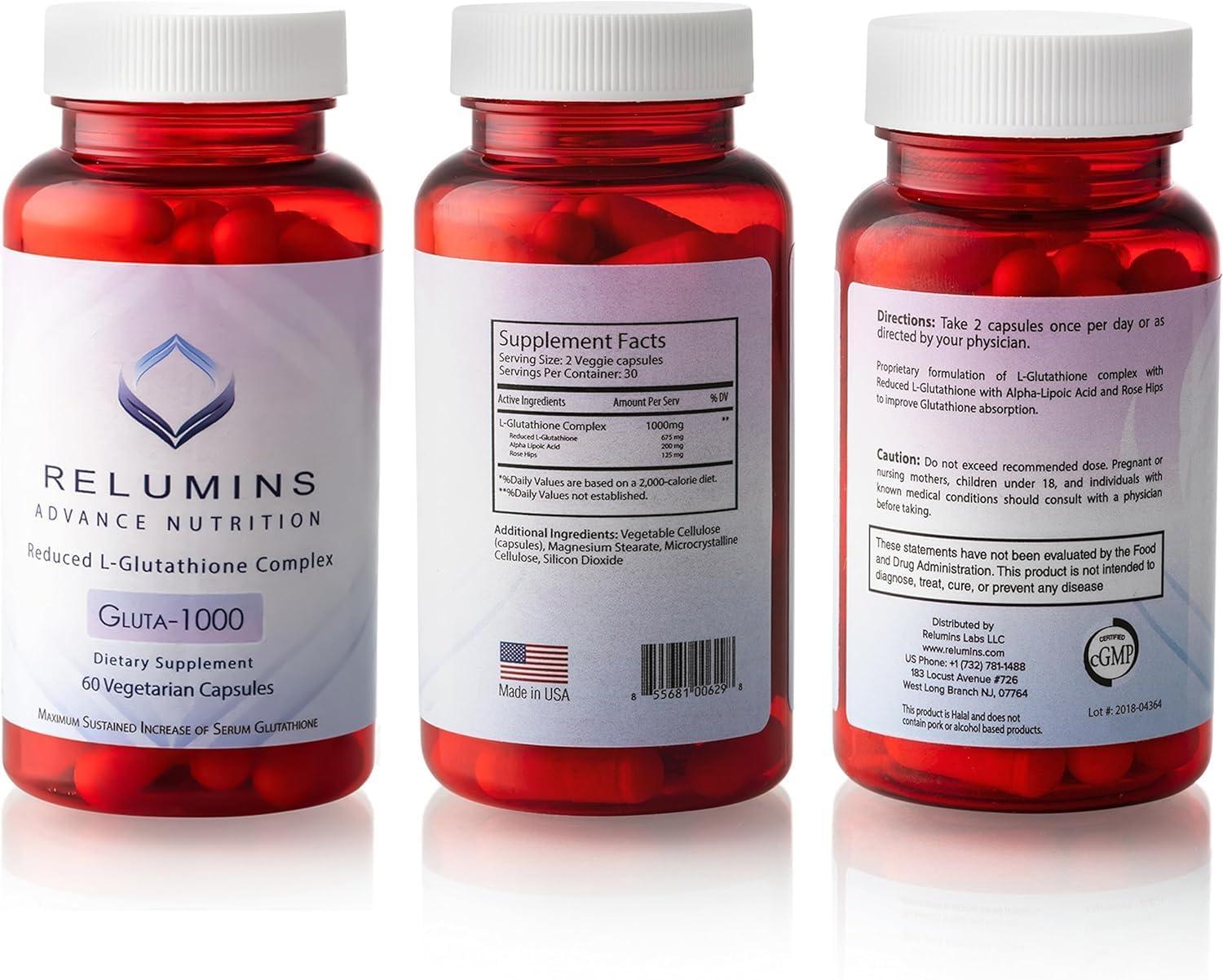 relumins l glutathione complex Relumins Reduced L-Glutathione Complex Gluta-1000 (60 Count) Packaging May Vary | Buy Now with Express International Delivery relumins l glutathione complex Relumins Reduced L-Glutathione Complex Gluta-1000 (60 Count) Packaging May Vary | Buy Now with Express International Delivery